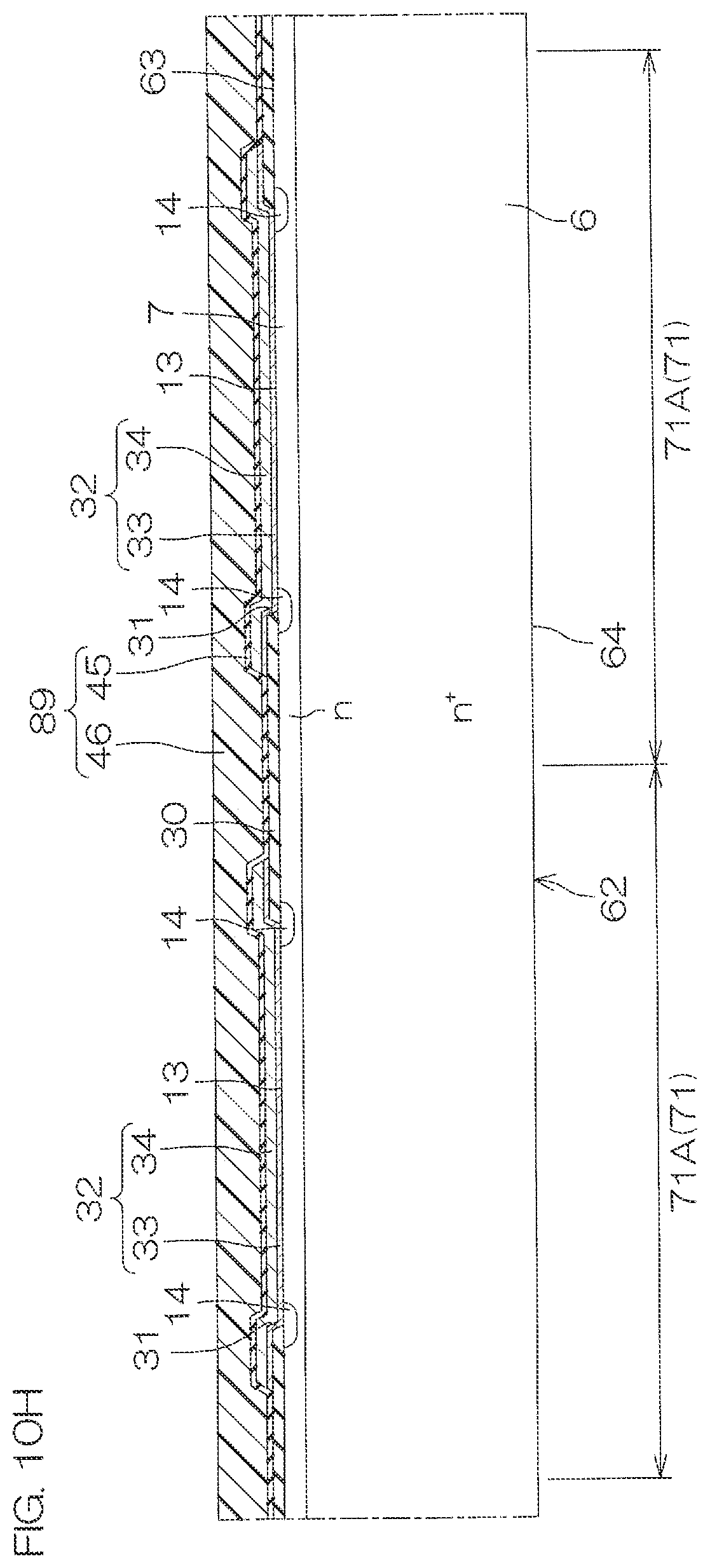 Patent US12622028 Figure 16 – SiC semiconductor device, and manufacturing method therefor