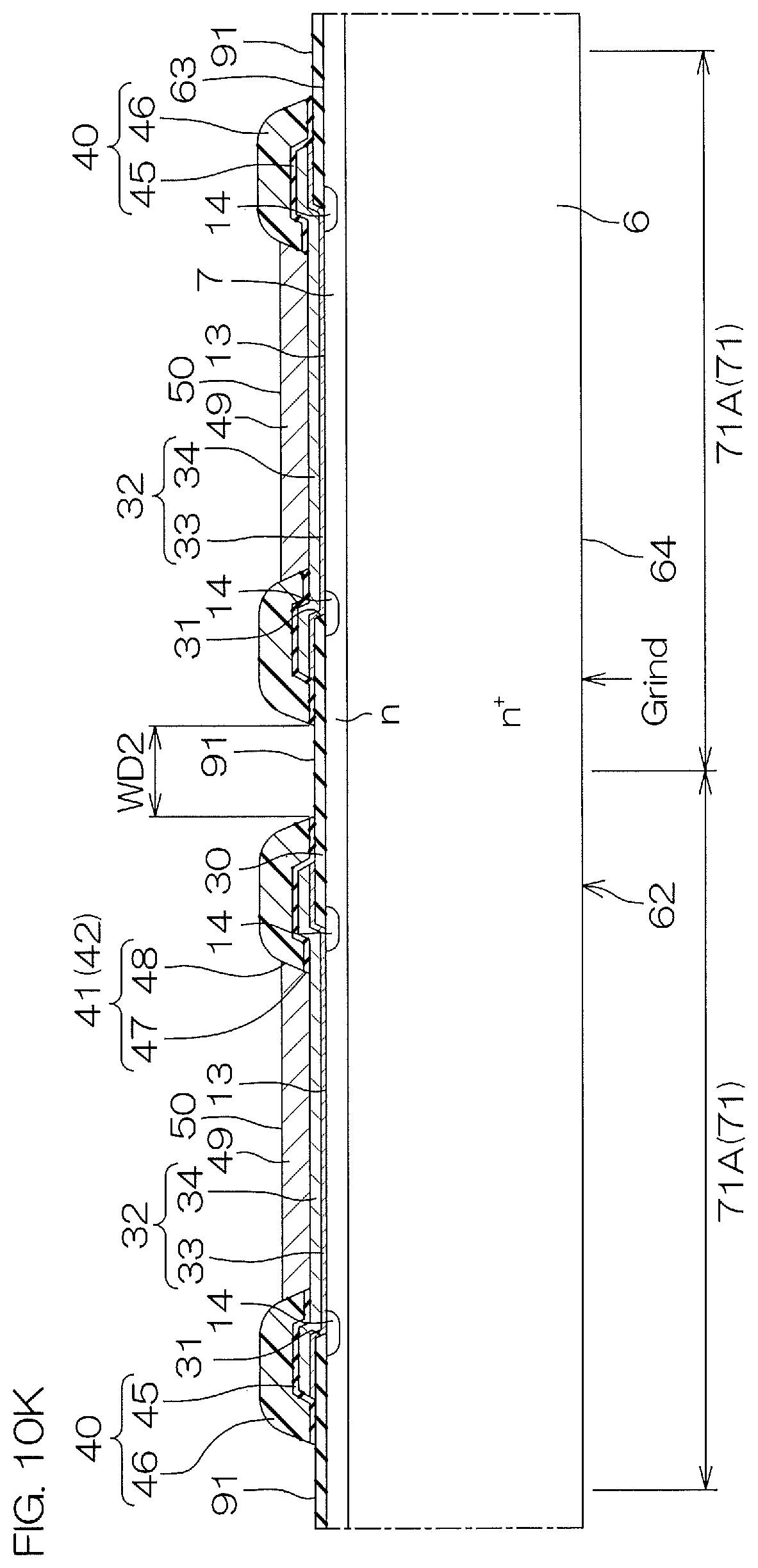 Patent US12622028 Figure 19 – SiC semiconductor device, and manufacturing method therefor