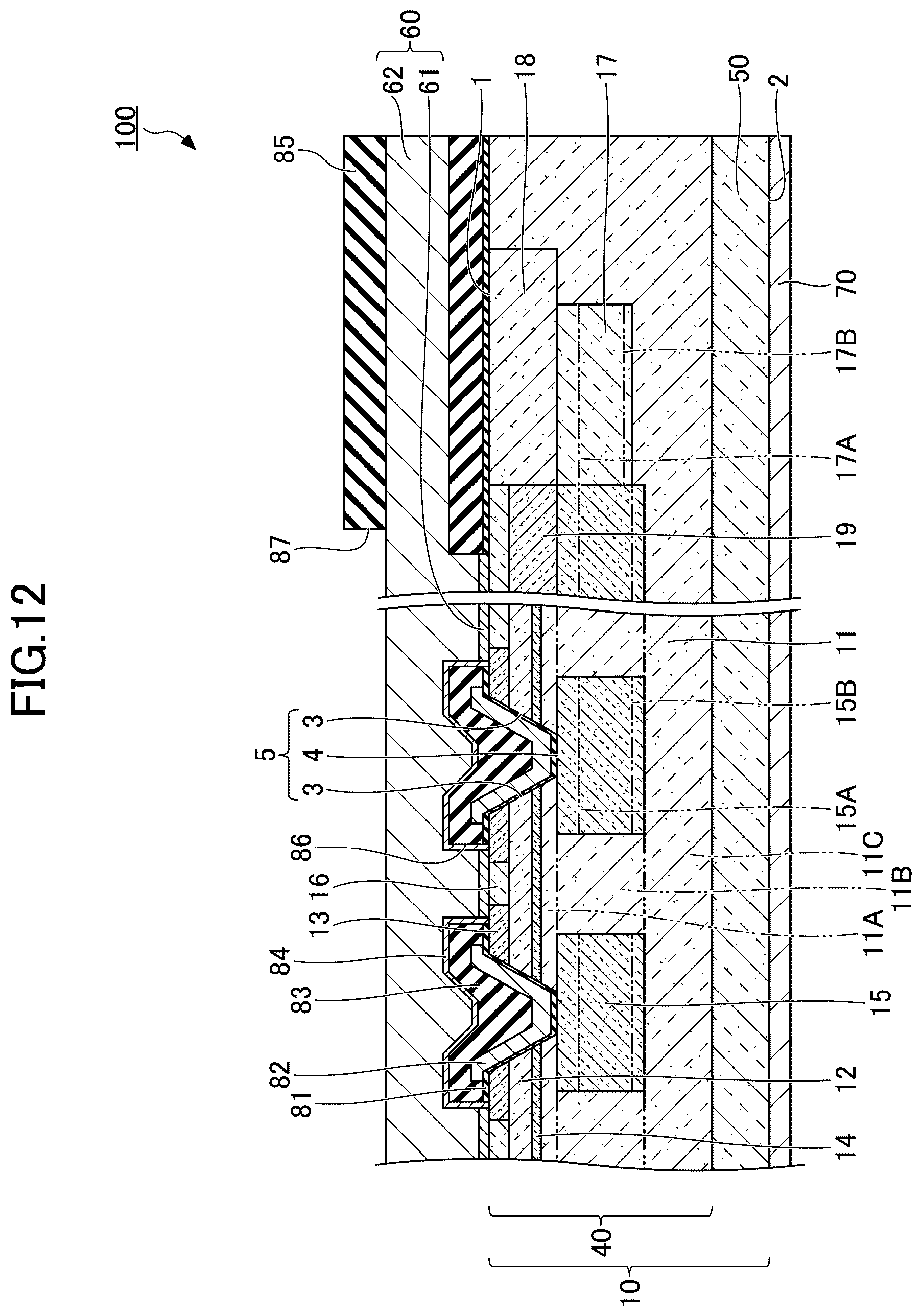 Patent US12622030 Figure 12 – Silicon carbide semiconductor device