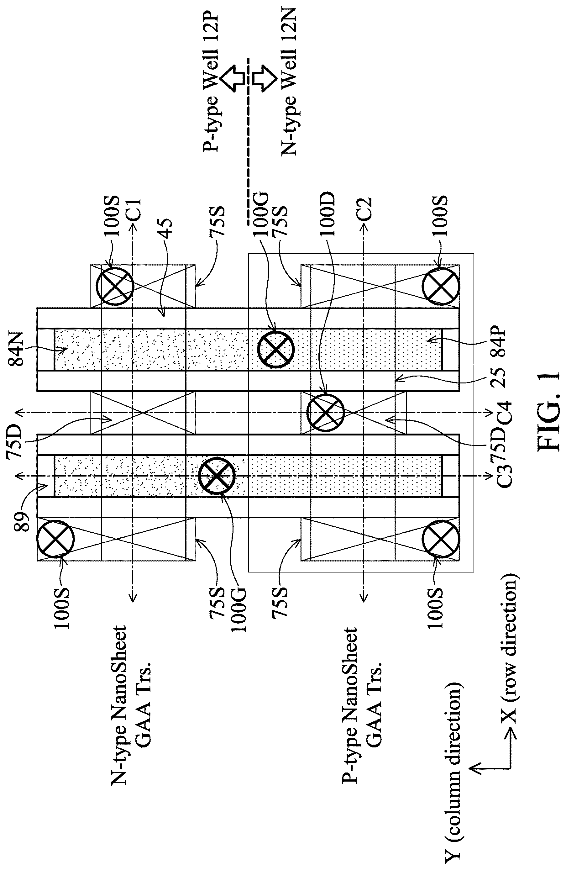 Patent US12622031 Figure 1 – Method of manufacturing a semiconductor device and a semiconductor device