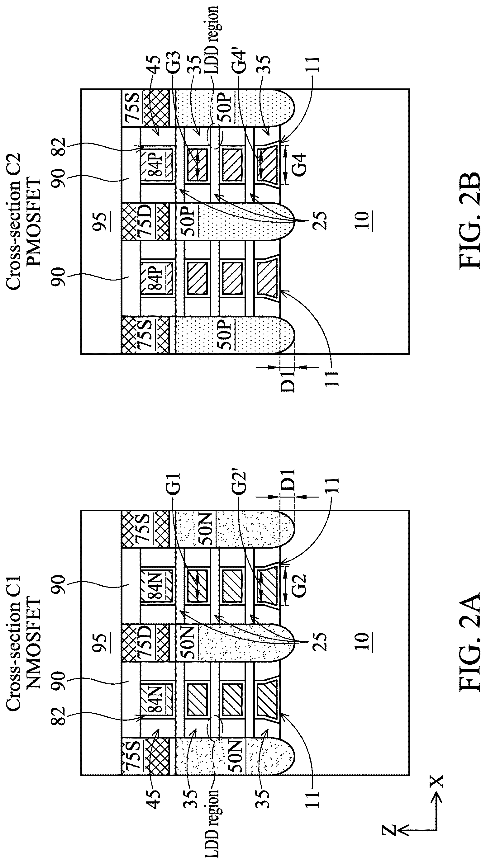 Patent US12622031 Figure 2 – Method of manufacturing a semiconductor device and a semiconductor device