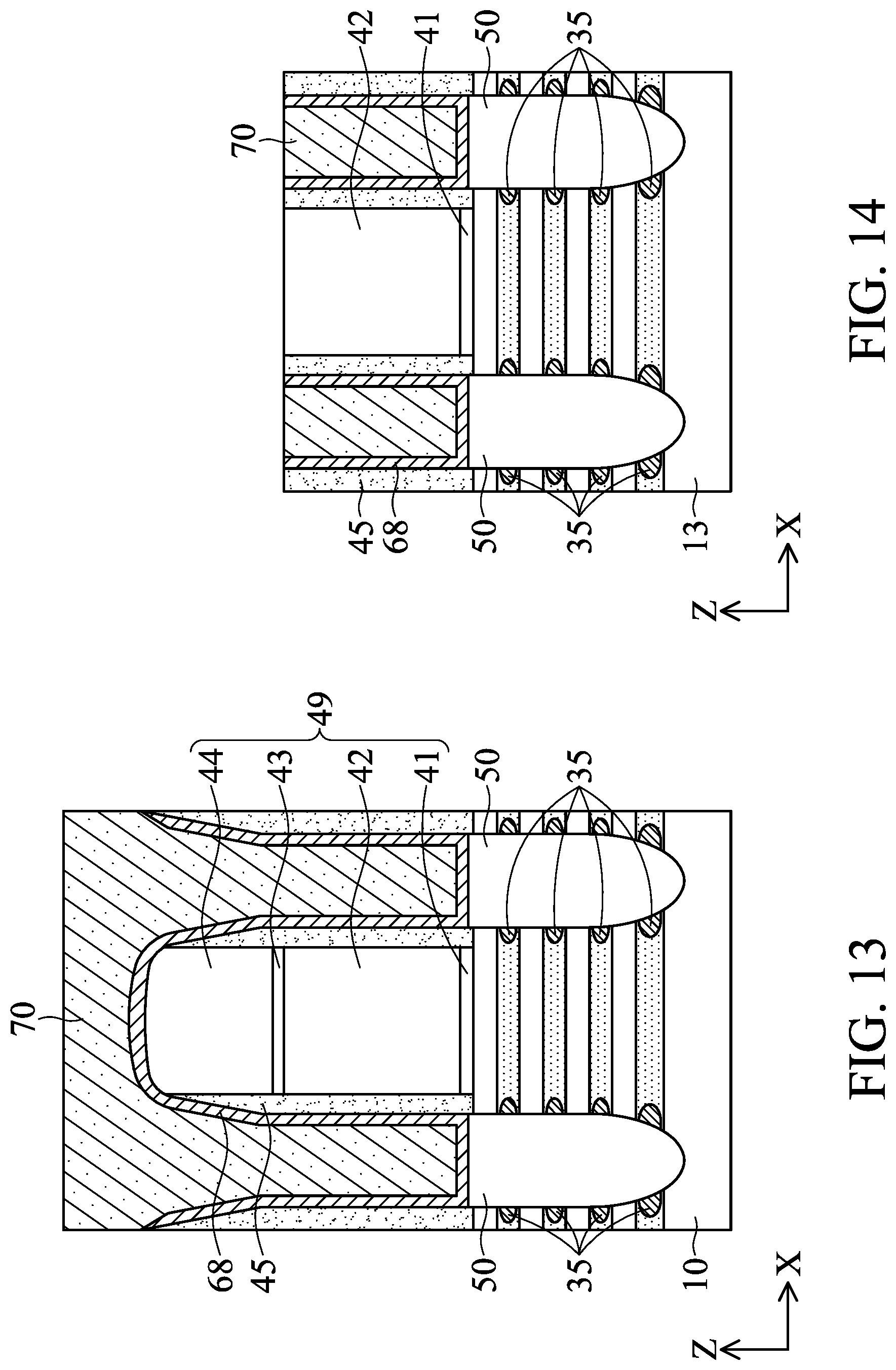 Patent US12622031 Figure 13 – Method of manufacturing a semiconductor device and a semiconductor device