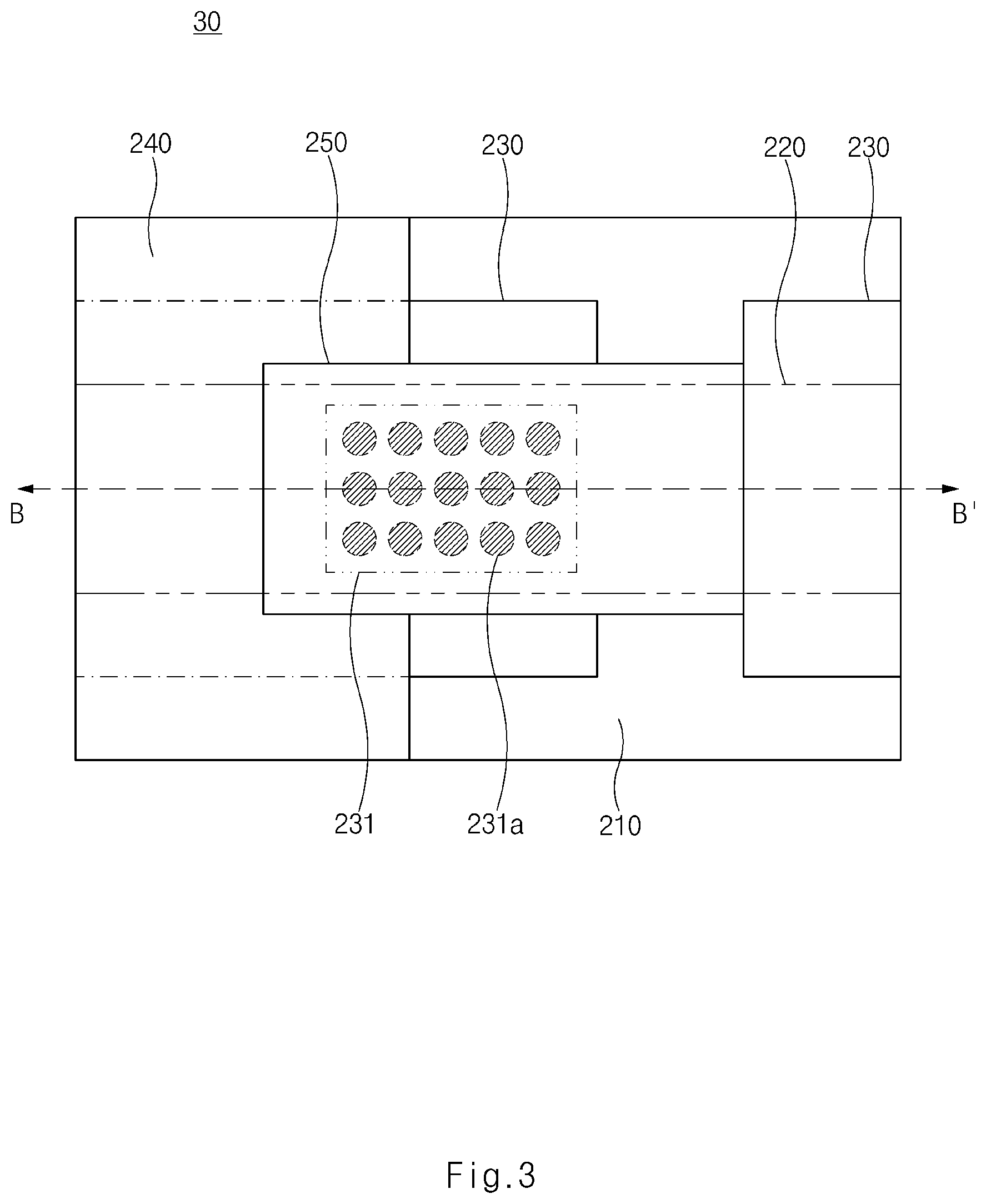 Patent US12622032 Figure 3 – Memory device having a floating gate with a nano-dot region and method for fabricating the same