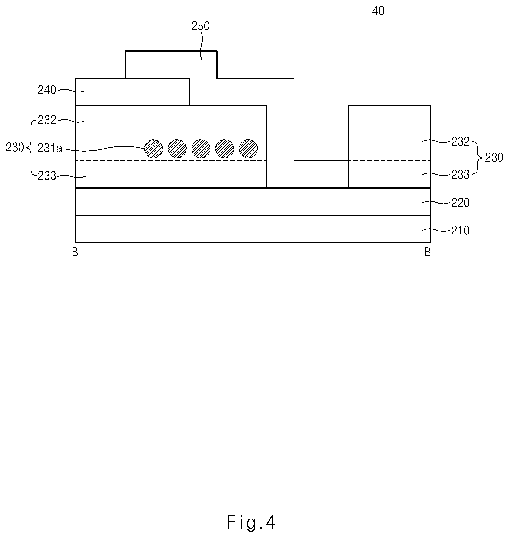 Patent US12622032 Figure 4 – Memory device having a floating gate with a nano-dot region and method for fabricating the same