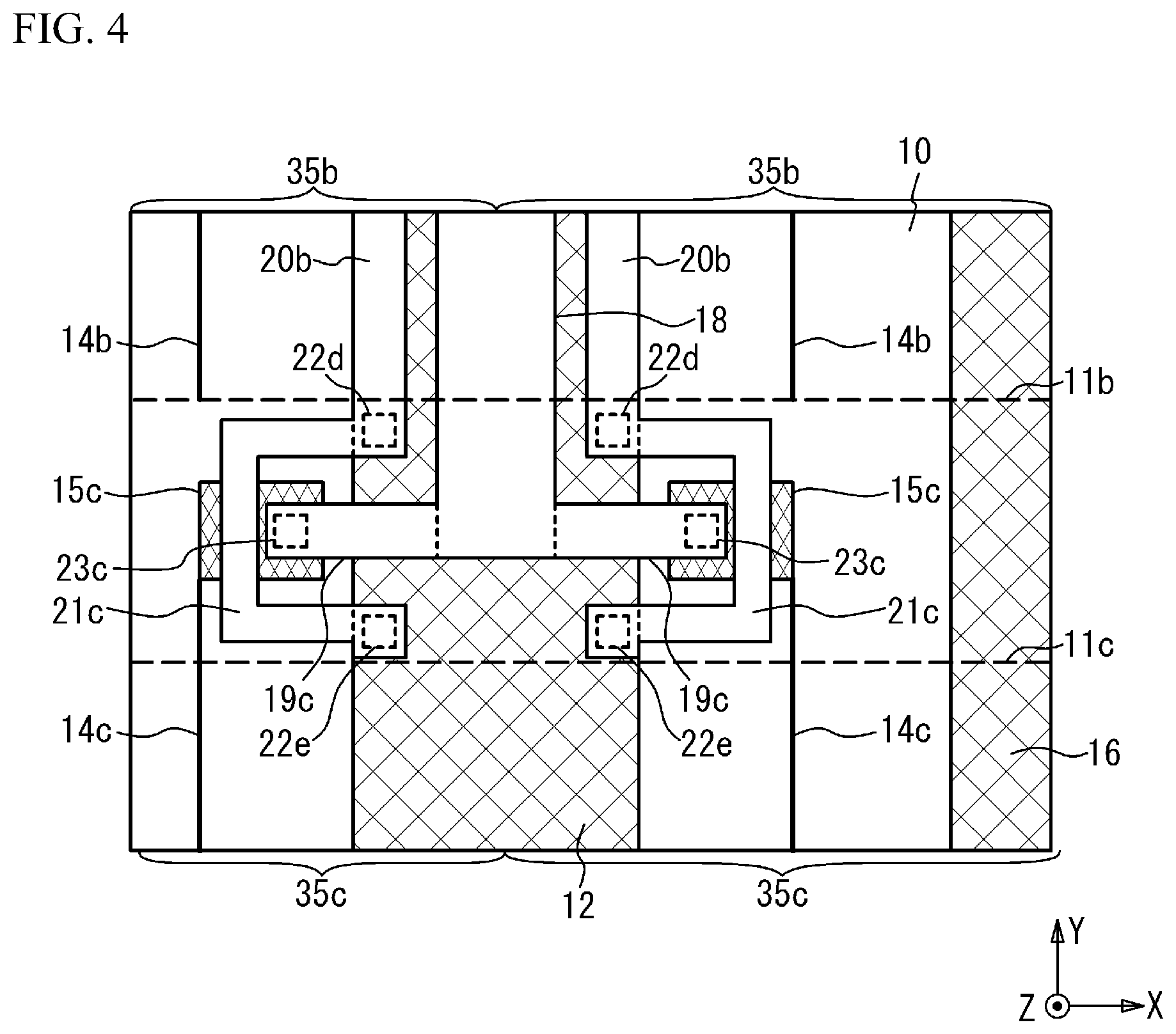 Patent US12622036 Figure 4 – Semiconductor device