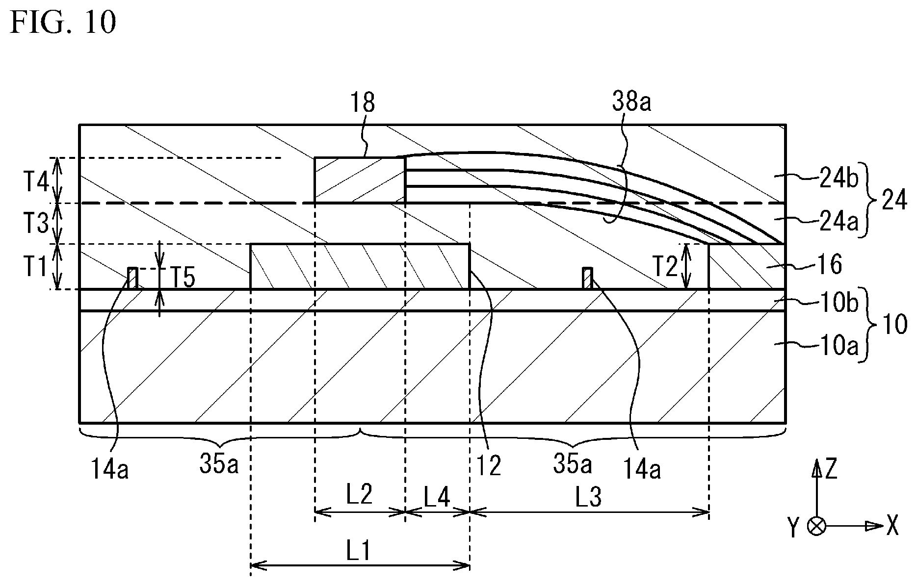 Patent US12622036 Figure 10 – Semiconductor device