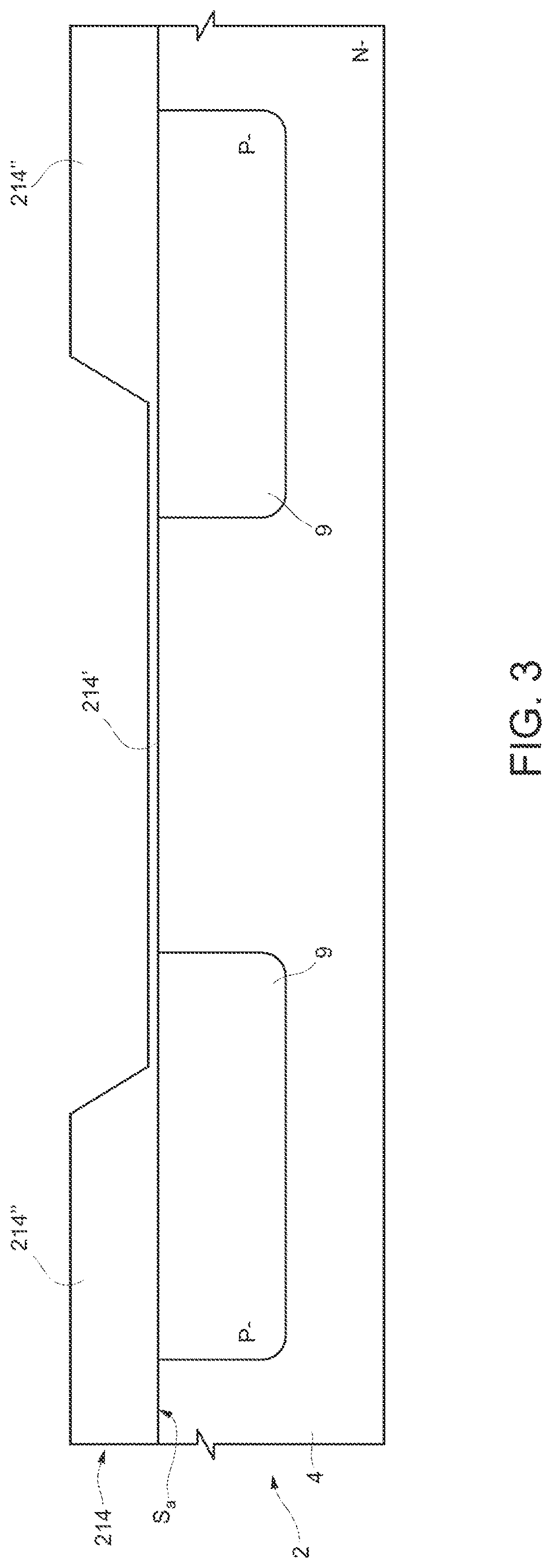 Patent US12622040 Figure 3 – Diode with contact structure including an improved barrier region and related manufacturing process