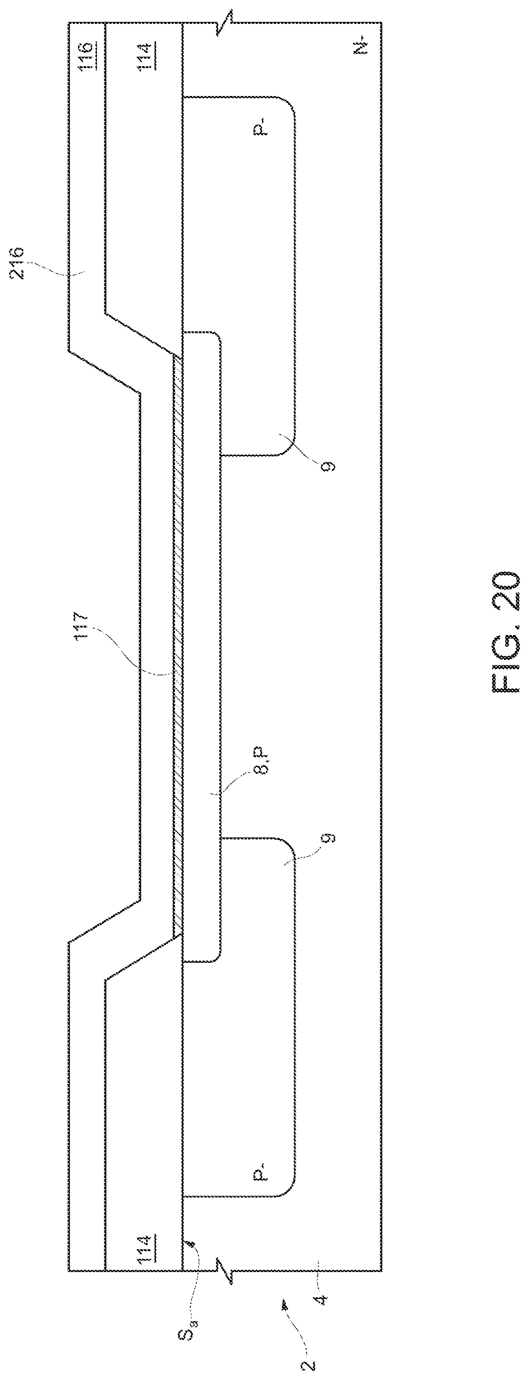 Patent US12622040 Figure 20 – Diode with contact structure including an improved barrier region and related manufacturing process
