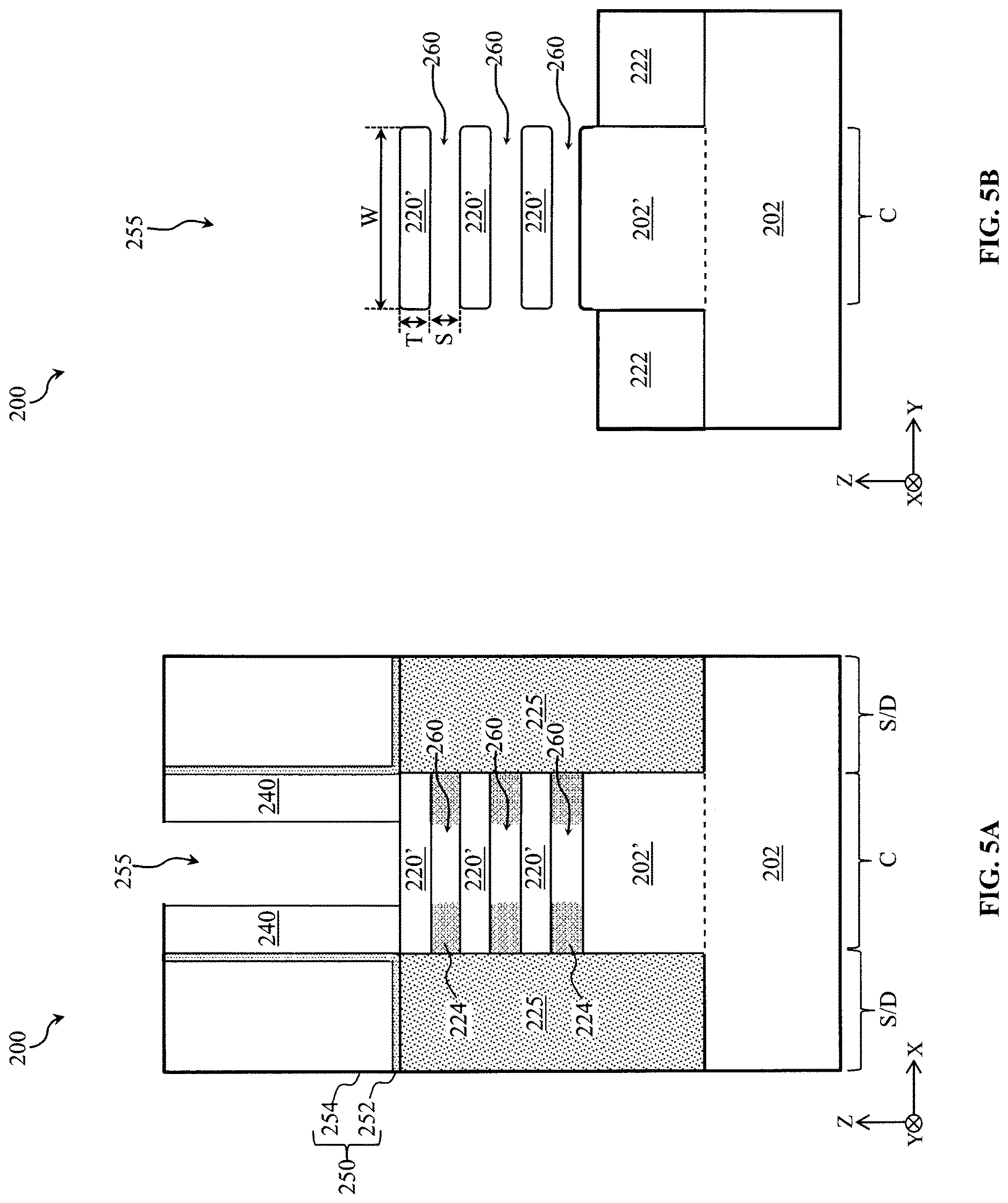 Patent US12622041 Figure 5 – Gate dielectric for gate leakage reduction