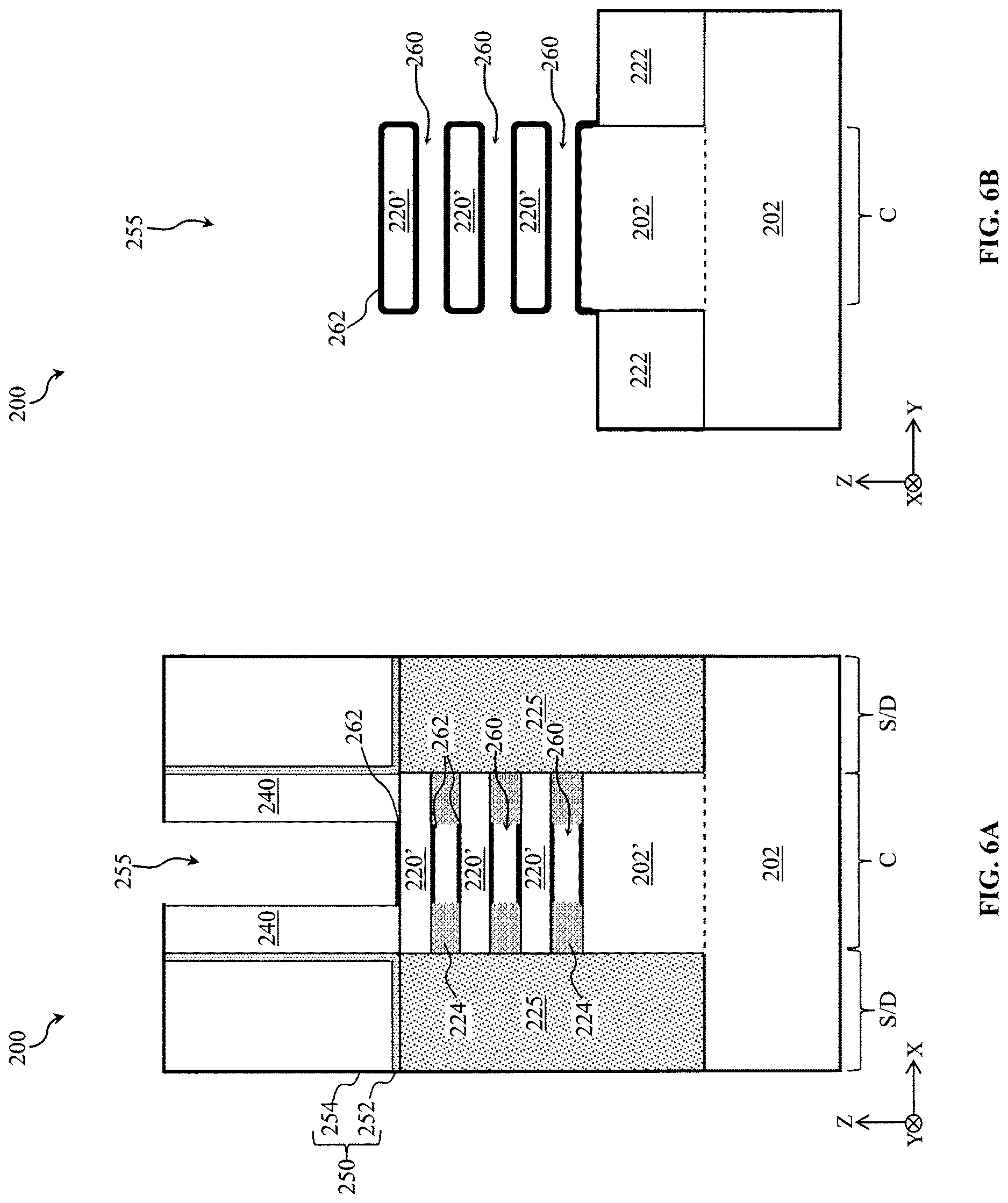 Patent US12622041 Figure 6 – Gate dielectric for gate leakage reduction