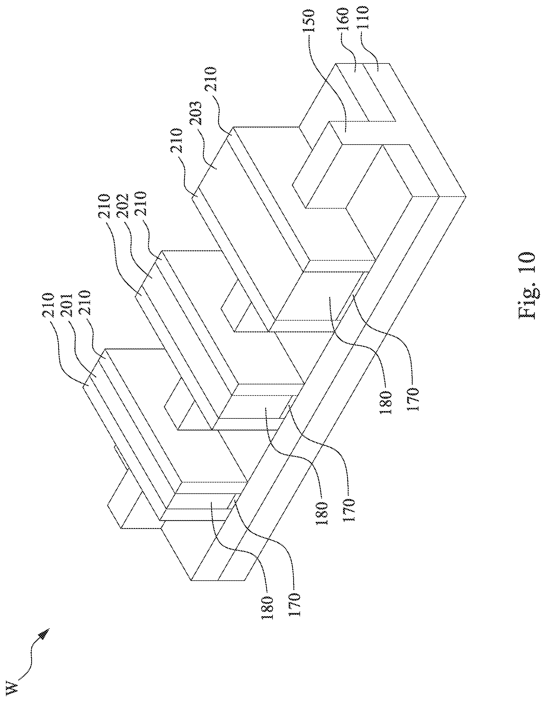 Patent US12622043 Figure 11 – Gate etch back with reduced loading effect