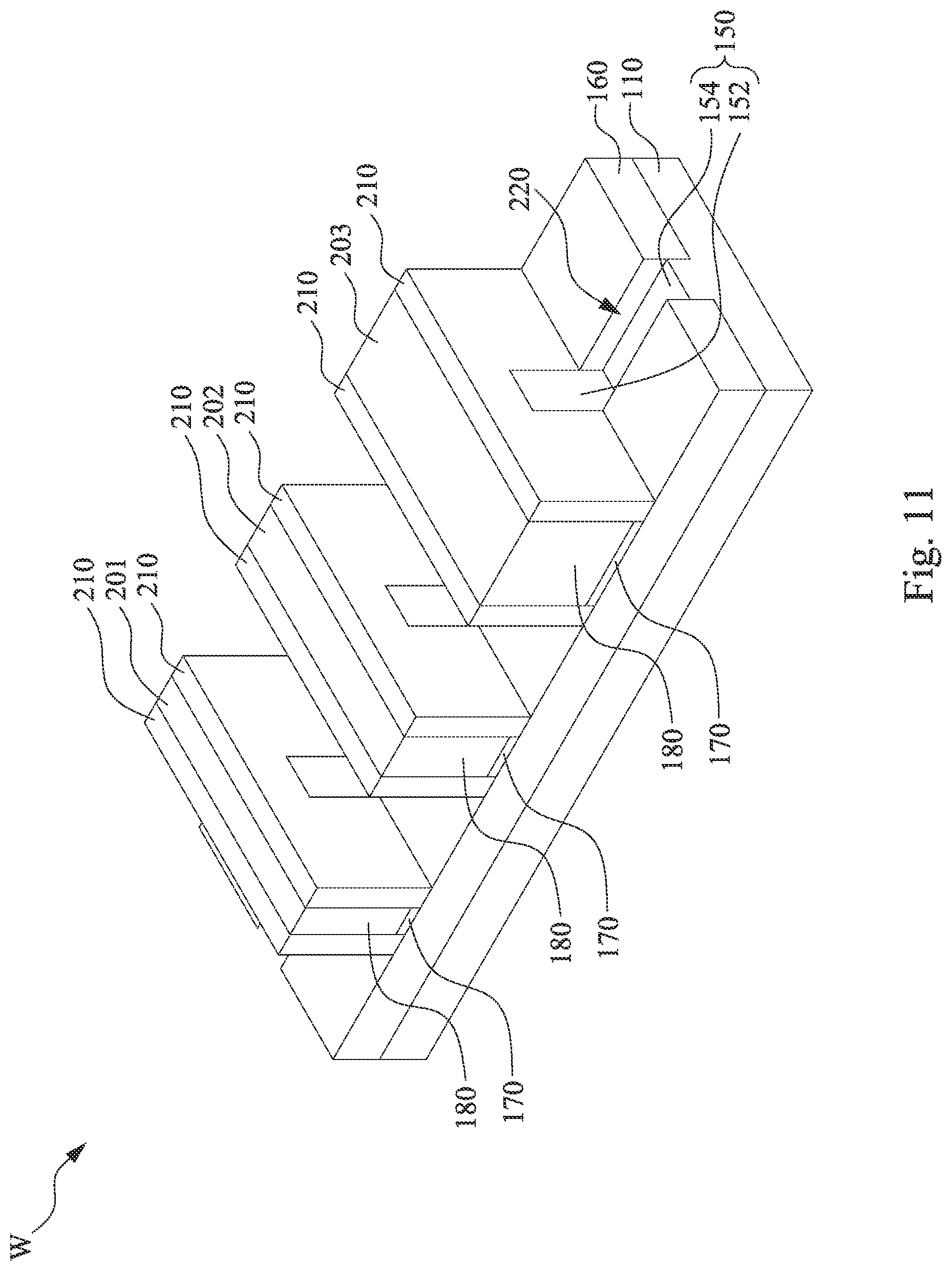 Patent US12622043 Figure 12 – Gate etch back with reduced loading effect