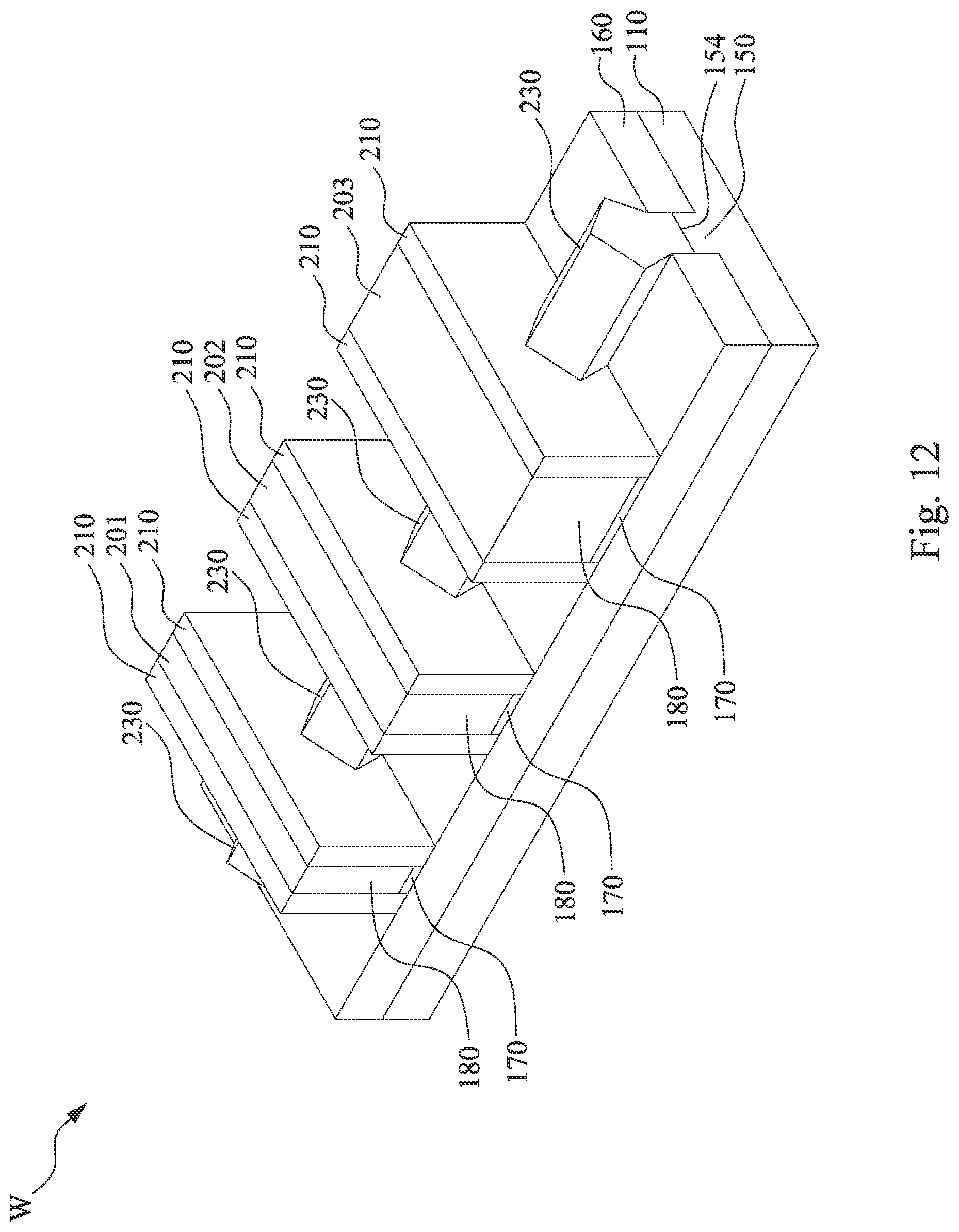 Patent US12622043 Figure 13 – Gate etch back with reduced loading effect