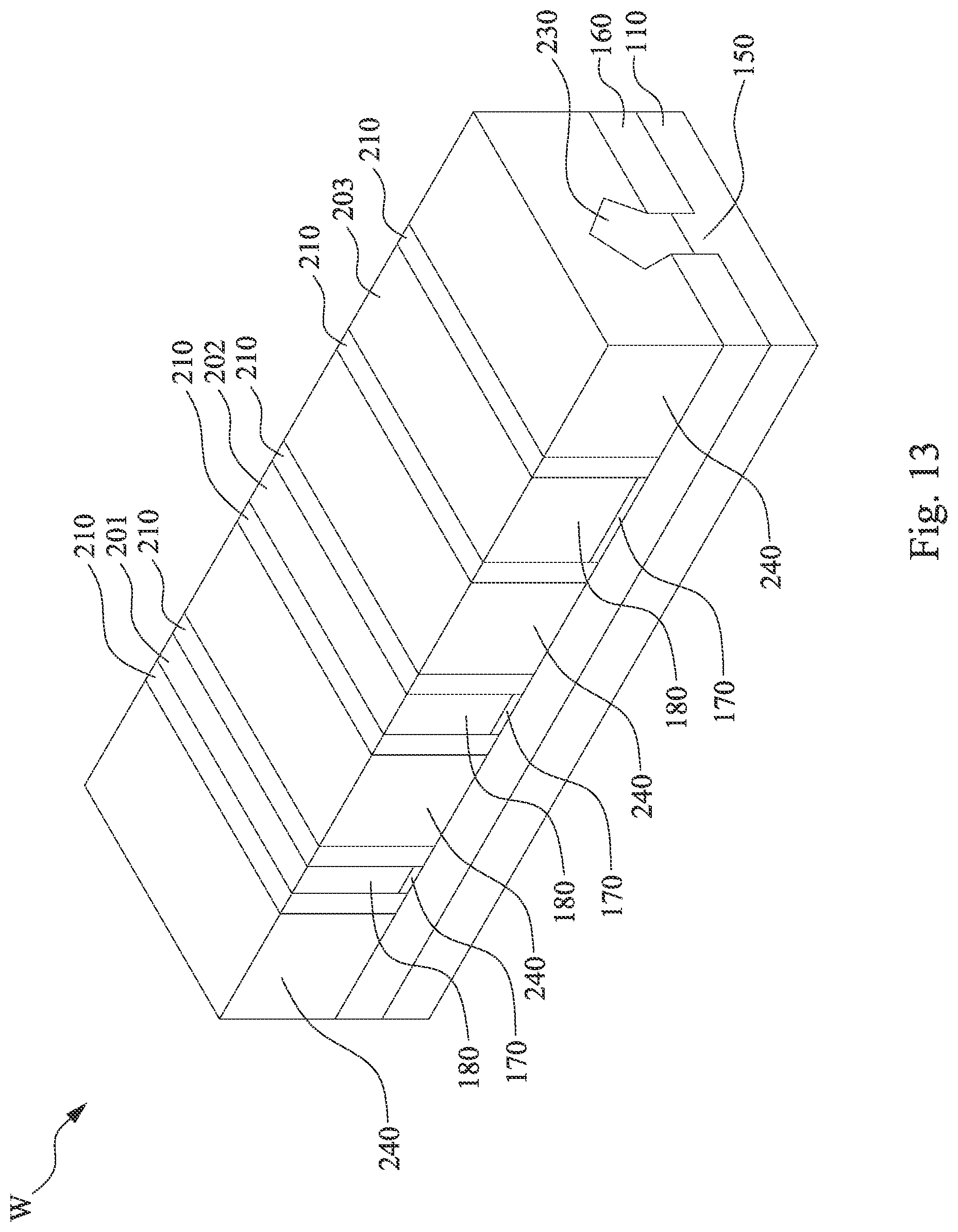 Patent US12622043 Figure 14 – Gate etch back with reduced loading effect