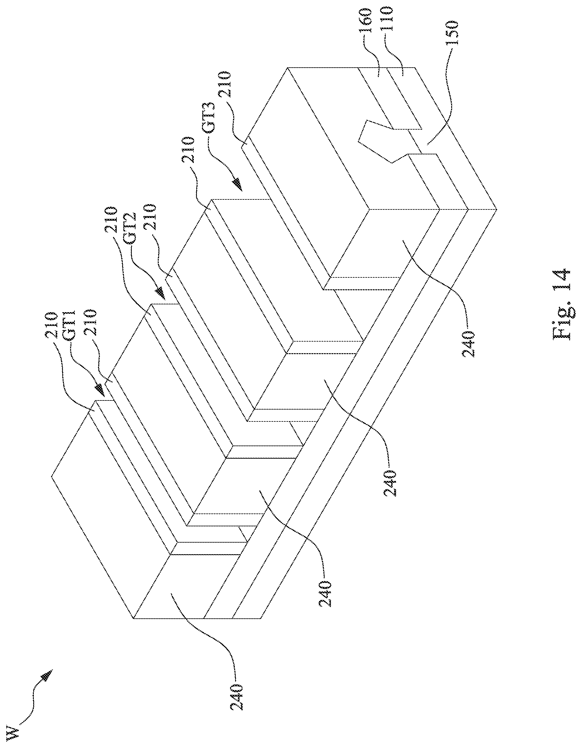 Patent US12622043 Figure 15 – Gate etch back with reduced loading effect