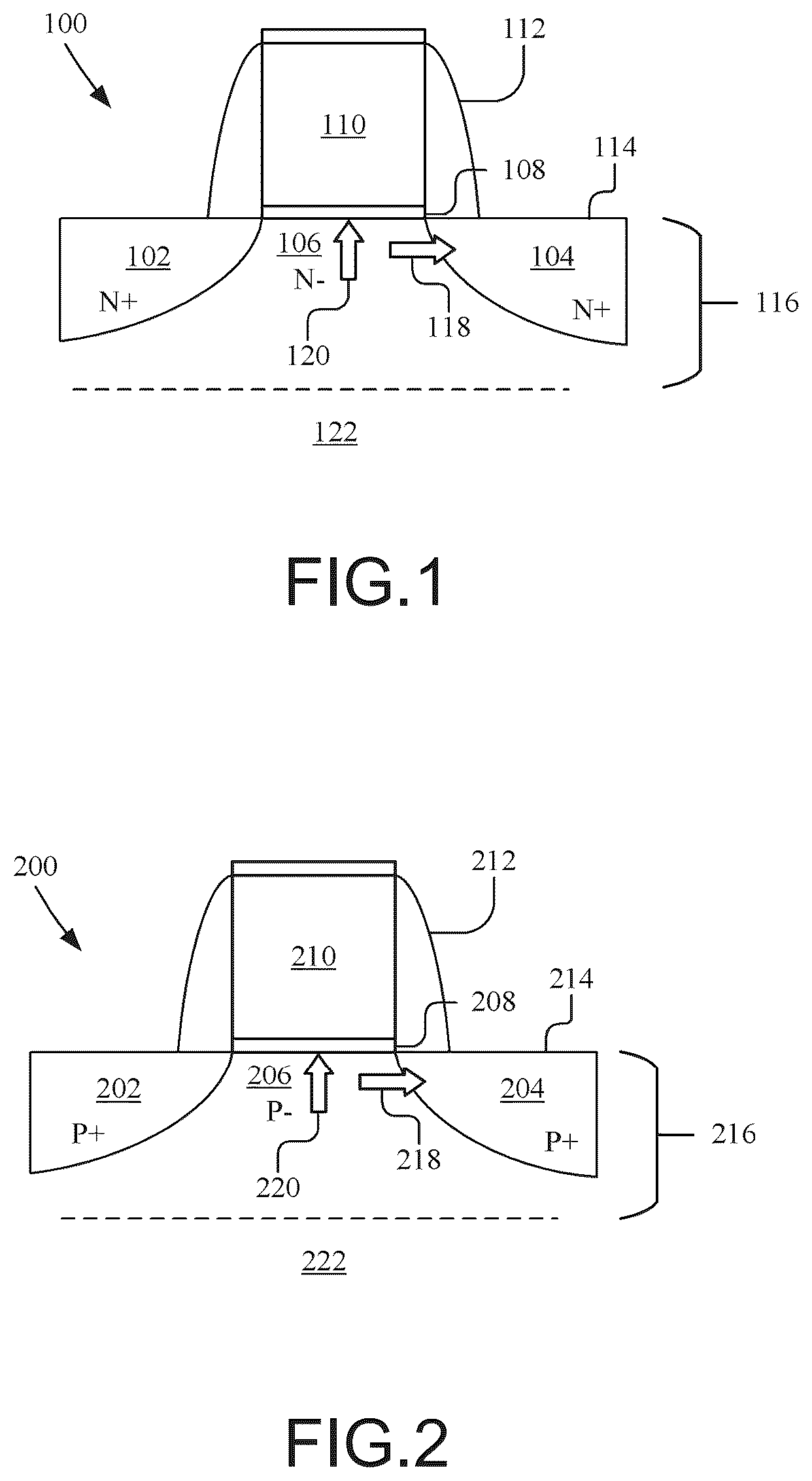 Patent US12622044 Figure 1 – Method of making breakdown resistant semiconductor device