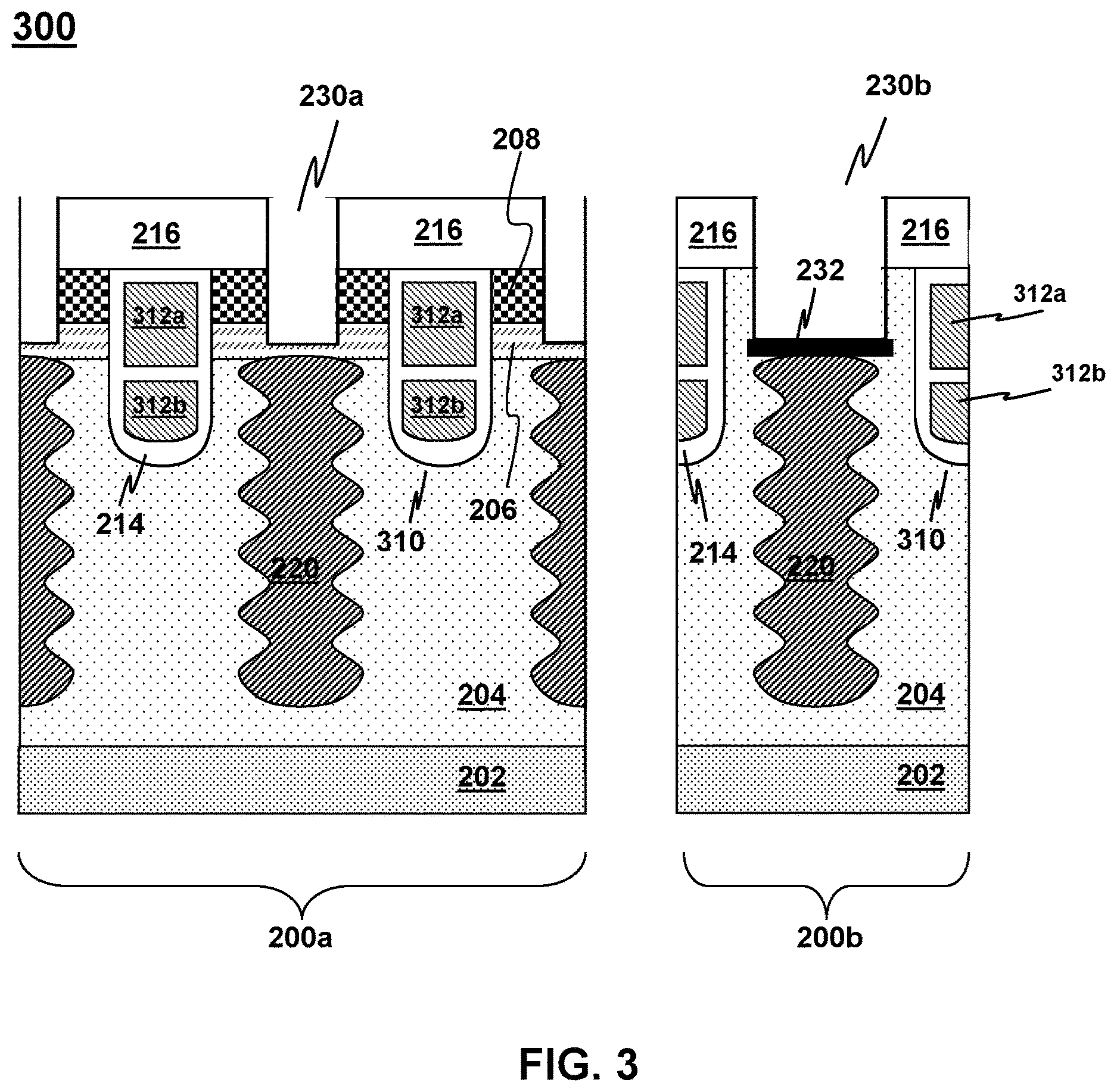 Patent US12622047 Figure 3 – Schottky diode integrated into superjunction power MOSFETs