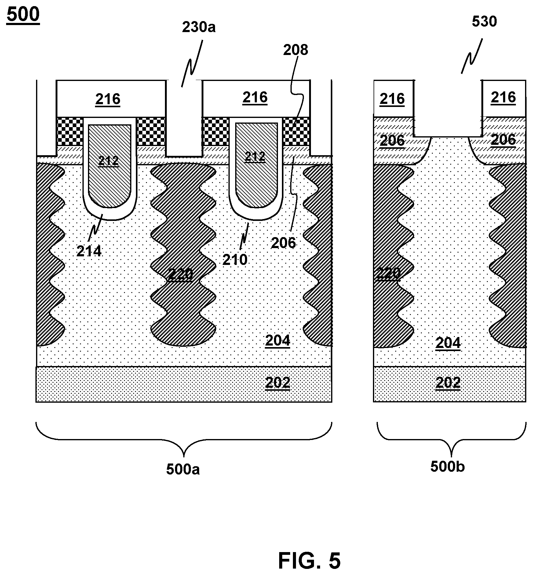 Patent US12622047 Figure 5 – Schottky diode integrated into superjunction power MOSFETs