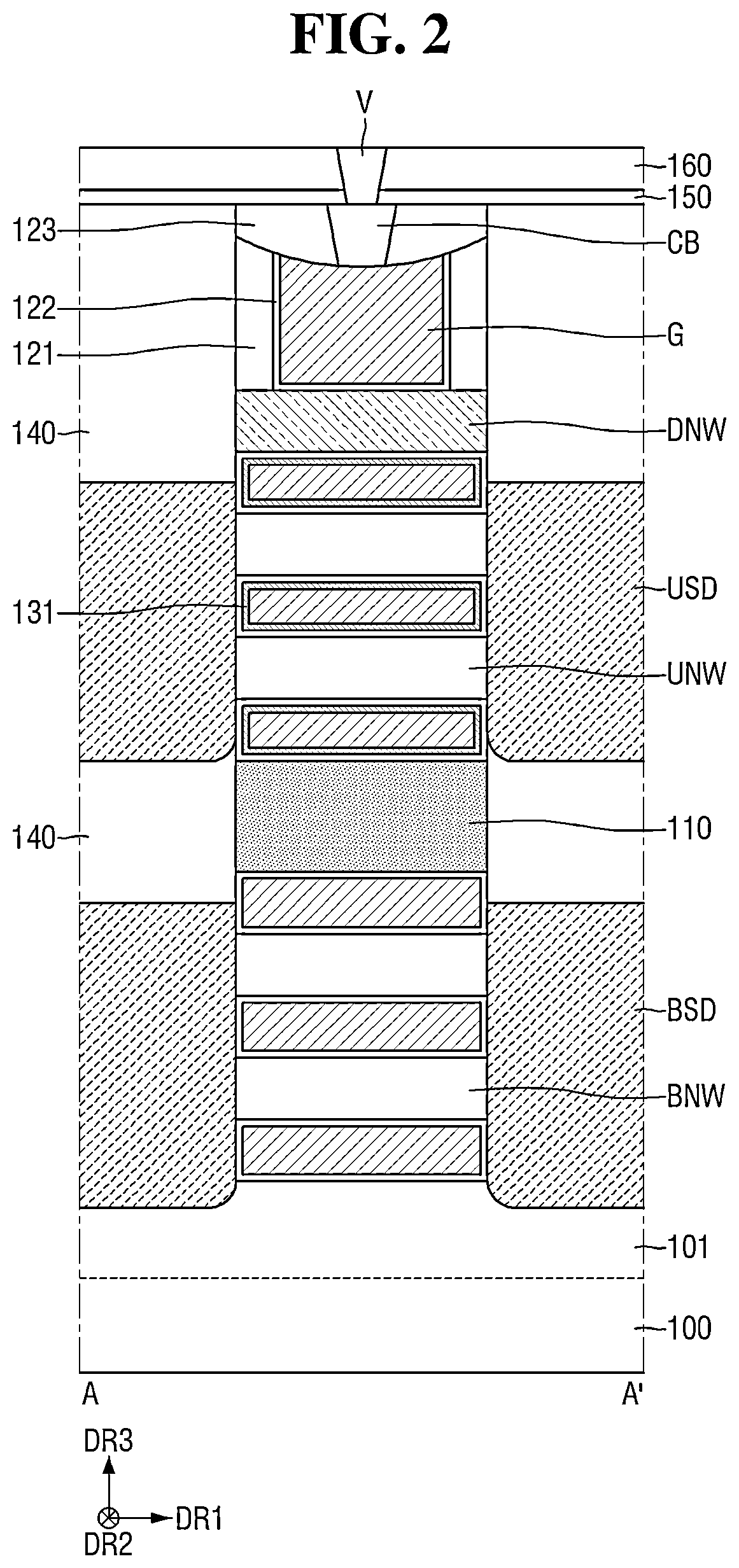Patent US12622049 Figure 2 – Semiconductor device