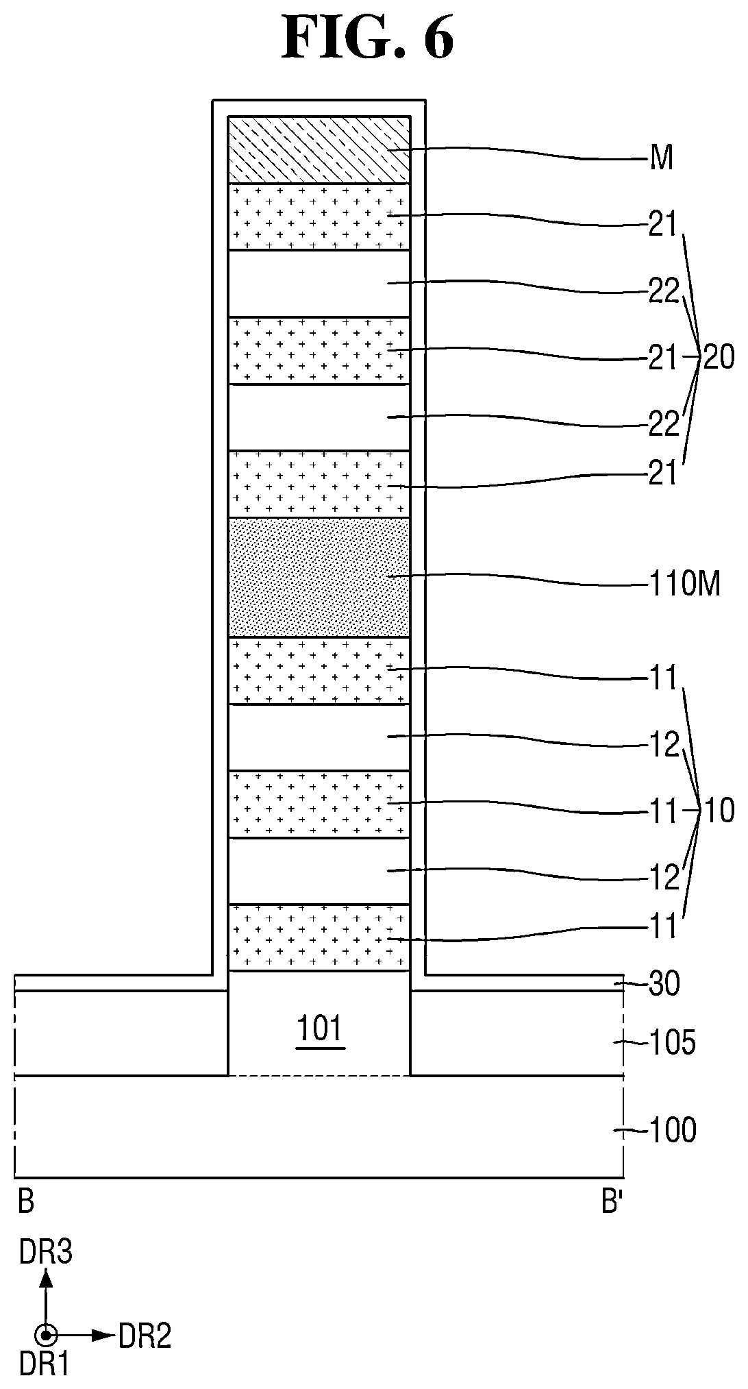 Patent US12622049 Figure 6 – Semiconductor device