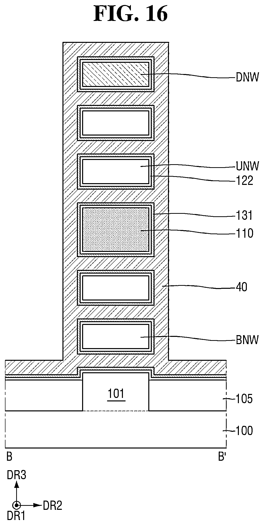 Patent US12622049 Figure 16 – Semiconductor device