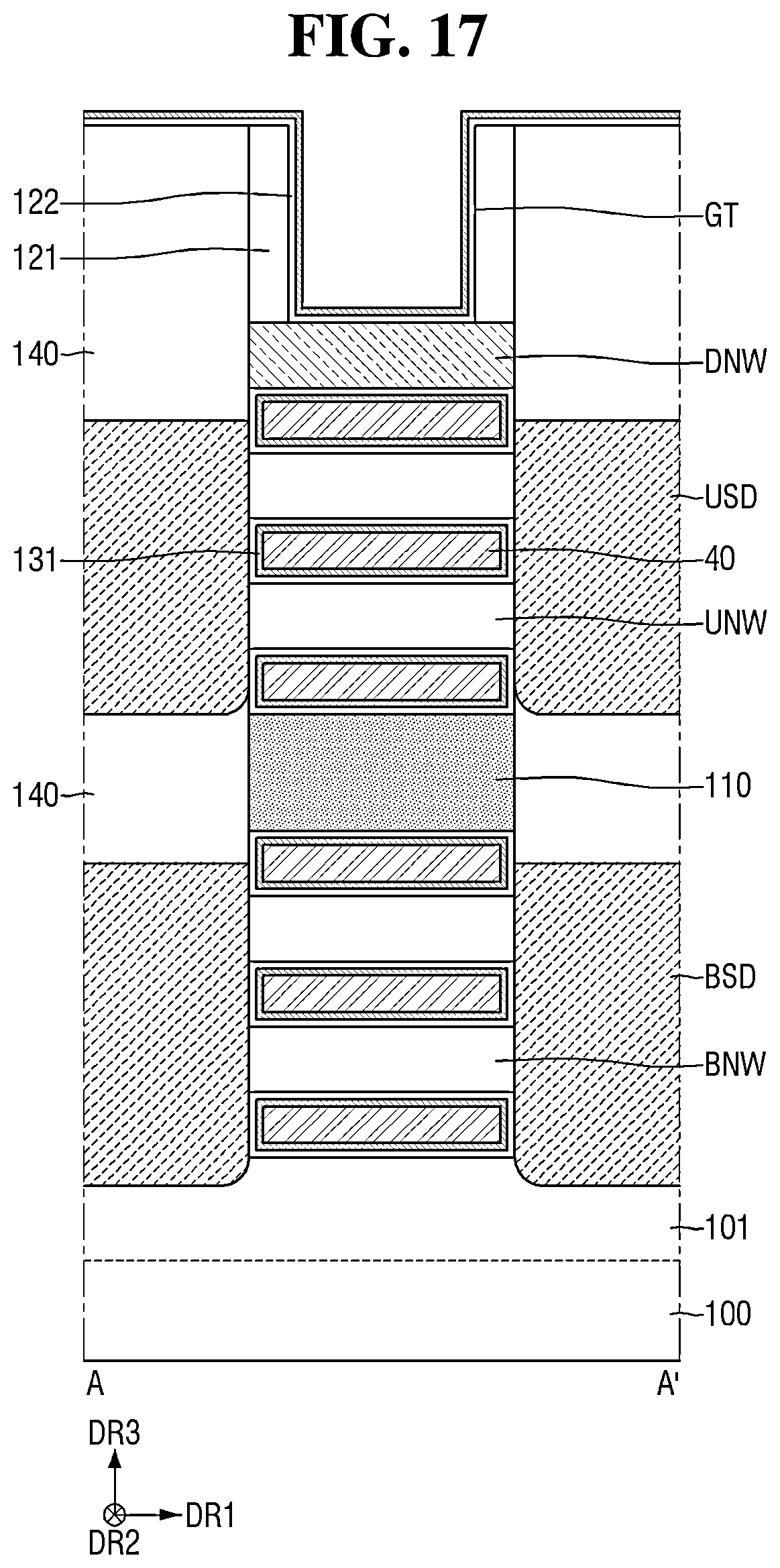 Patent US12622049 Figure 17 – Semiconductor device