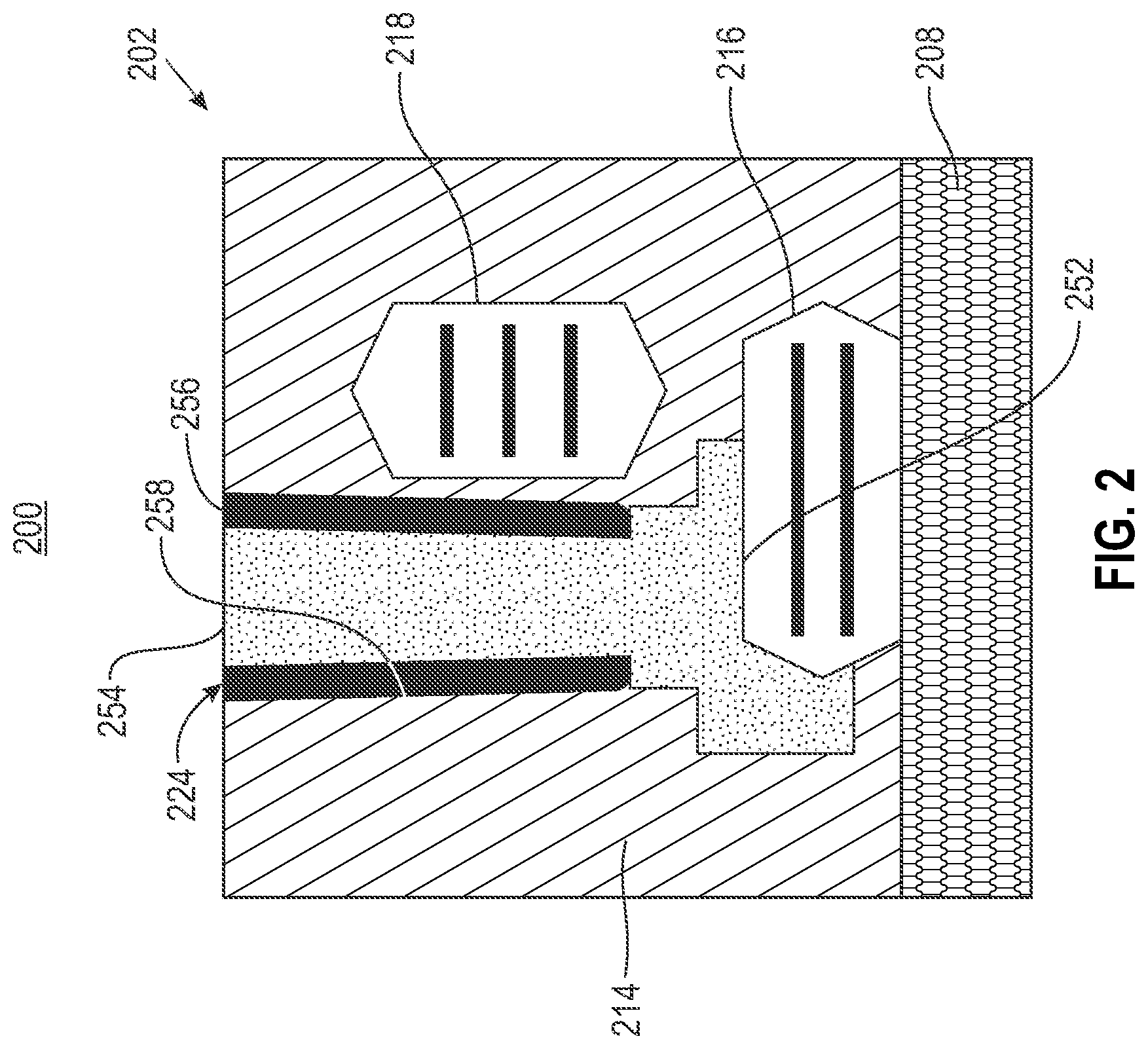 Patent US12622051 Figure 2 – Field effect transistor high aspect ratio patterning