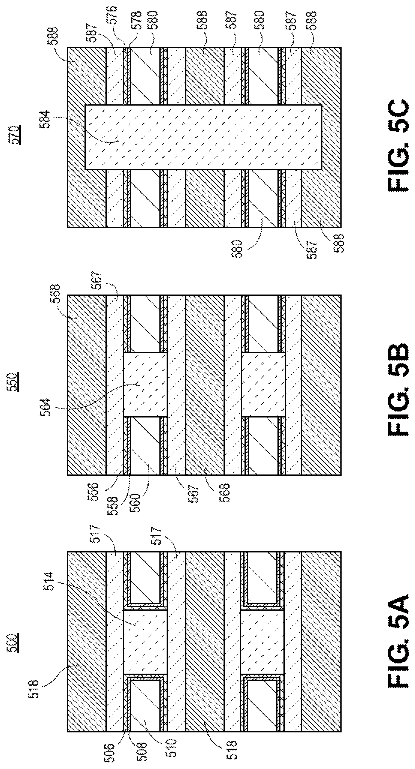 Patent US12622052 Figure 5 – Integrated circuit structures having cut metal gates