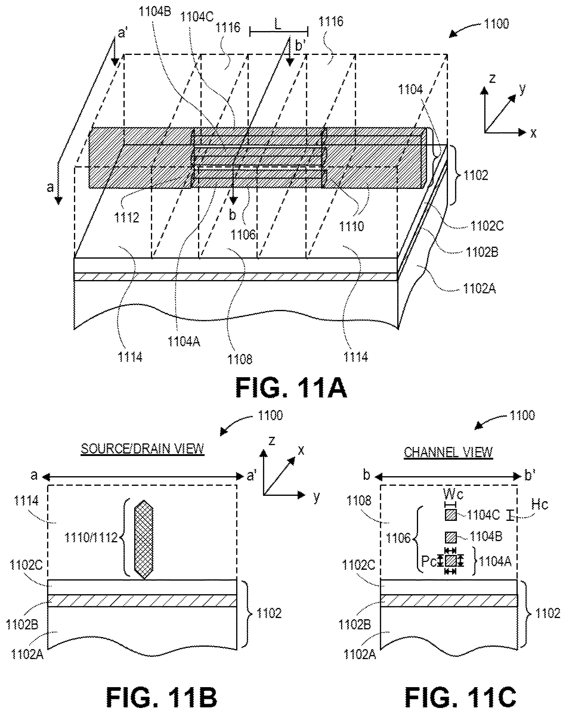 Patent US12622052 Figure 14 – Integrated circuit structures having cut metal gates