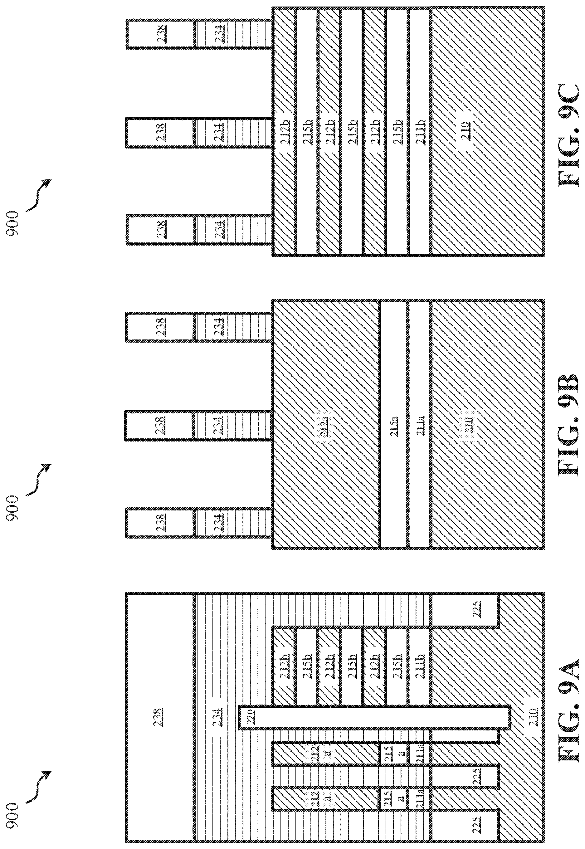 Patent US12622053 Figure 9 – Hybrid CMOS with fin and nanosheet architectures