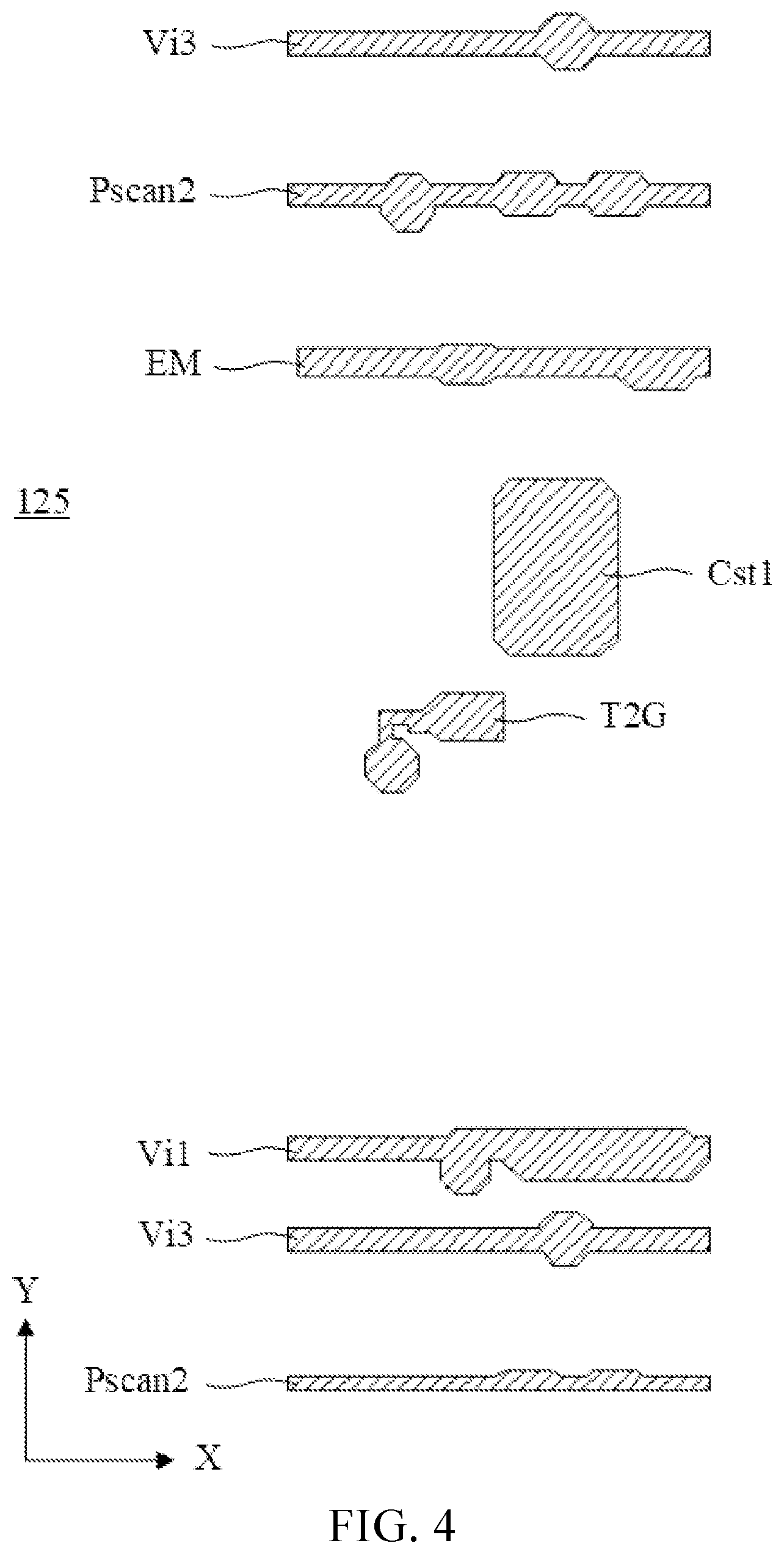 Patent US12622055 Figure 3 – Display panel and display device