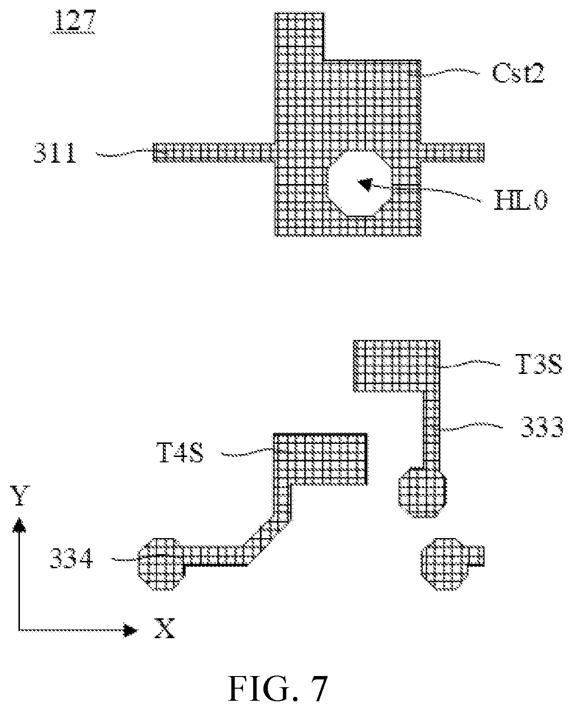 Patent US12622055 Figure 6 – Display panel and display device