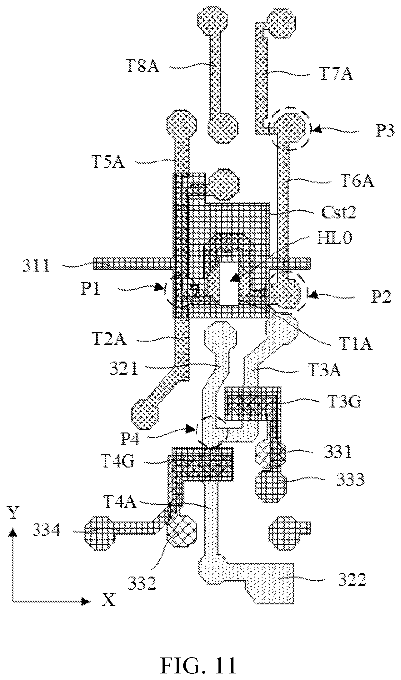 Patent US12622055 Figure 9 – Display panel and display device