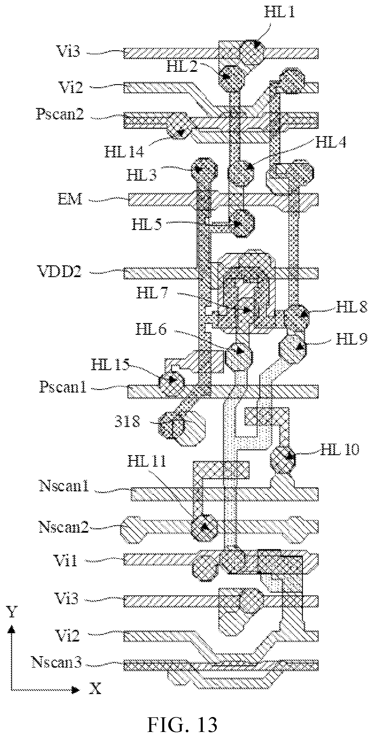Patent US12622055 Figure 11 – Display panel and display device
