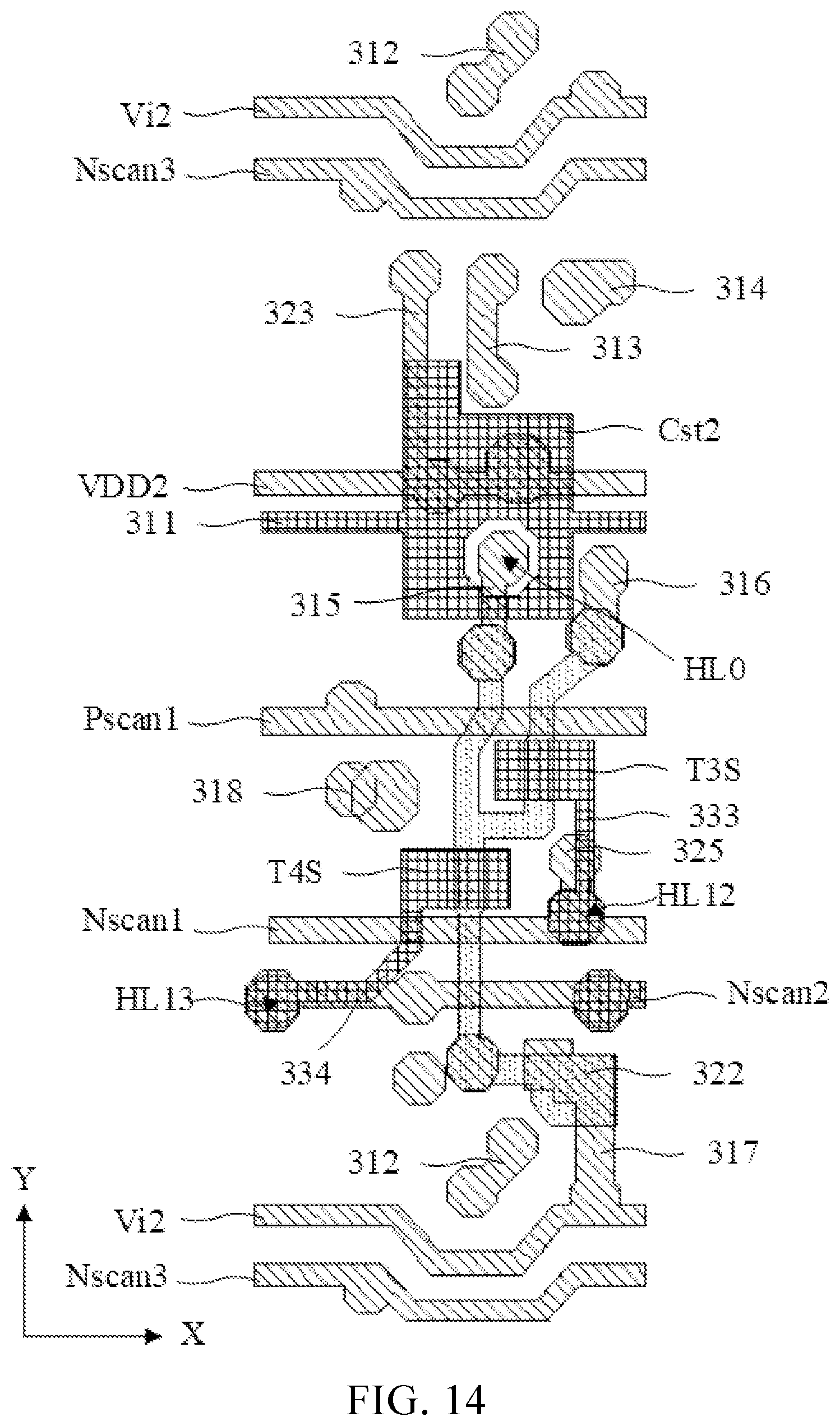 Patent US12622055 Figure 12 – Display panel and display device