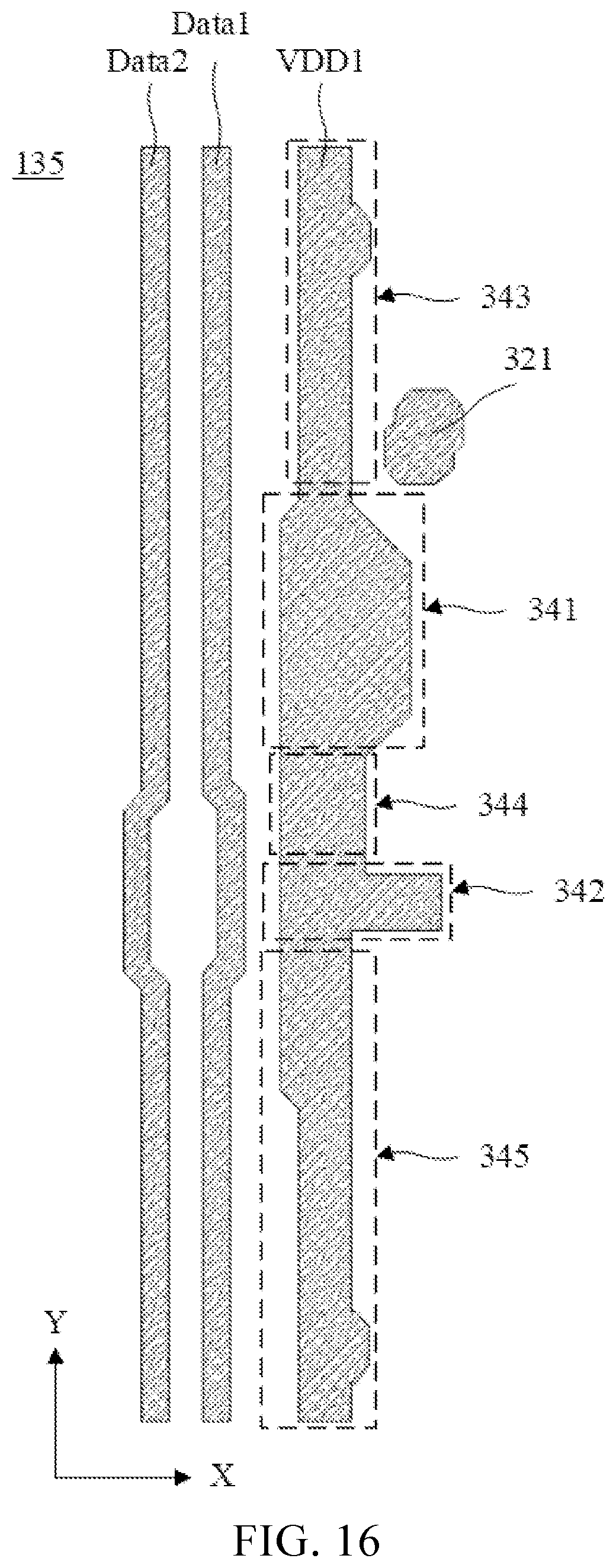 Patent US12622055 Figure 14 – Display panel and display device