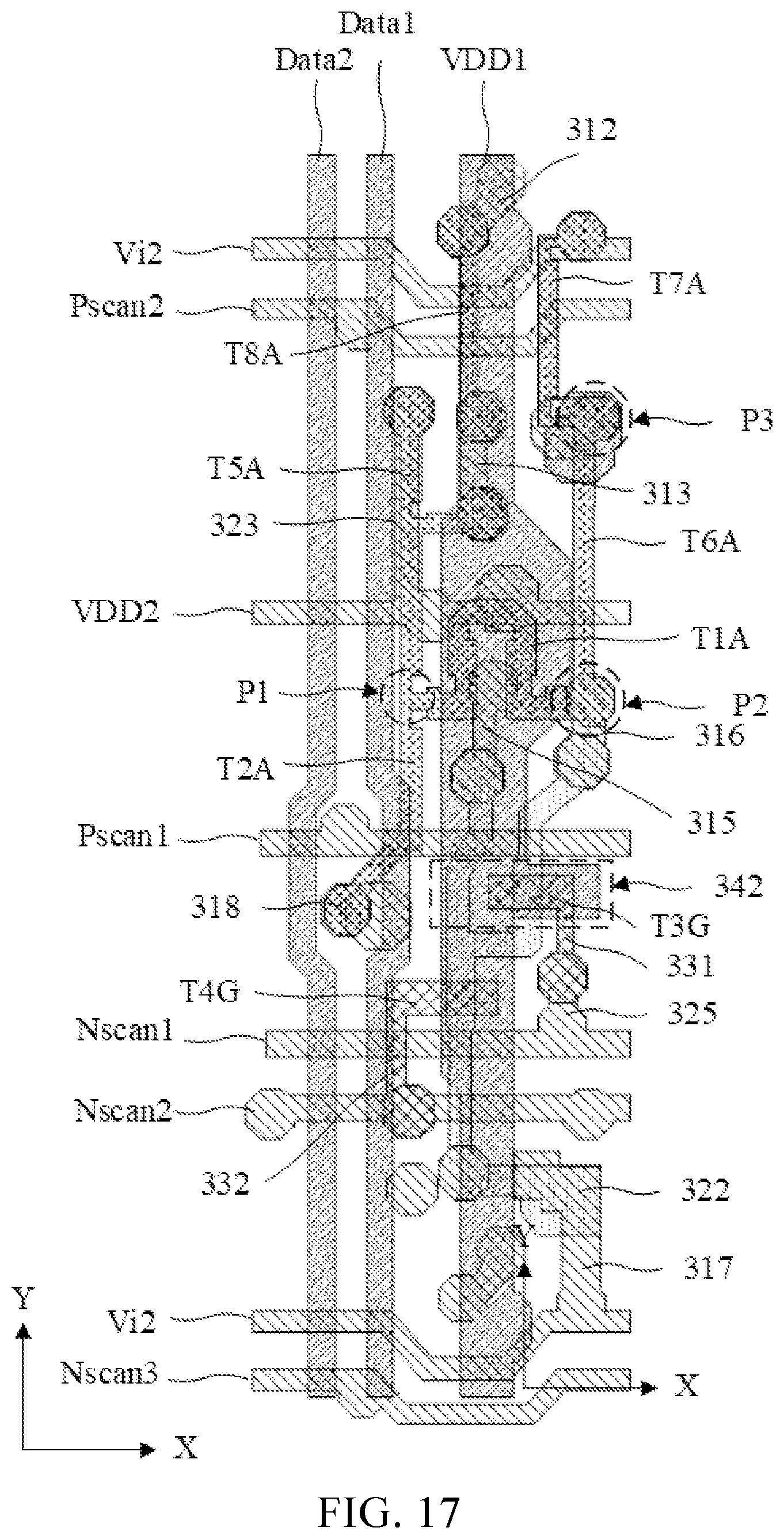Patent US12622055 Figure 15 – Display panel and display device