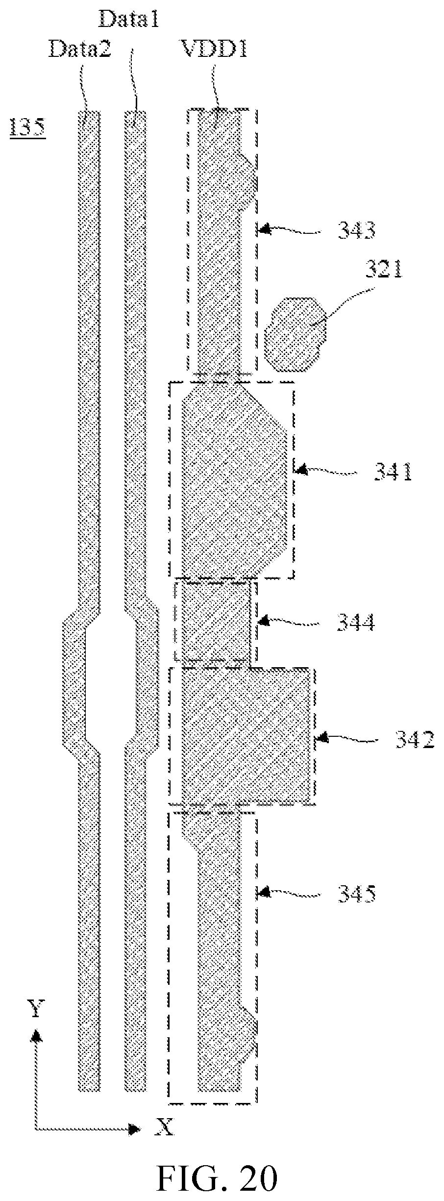 Patent US12622055 Figure 18 – Display panel and display device