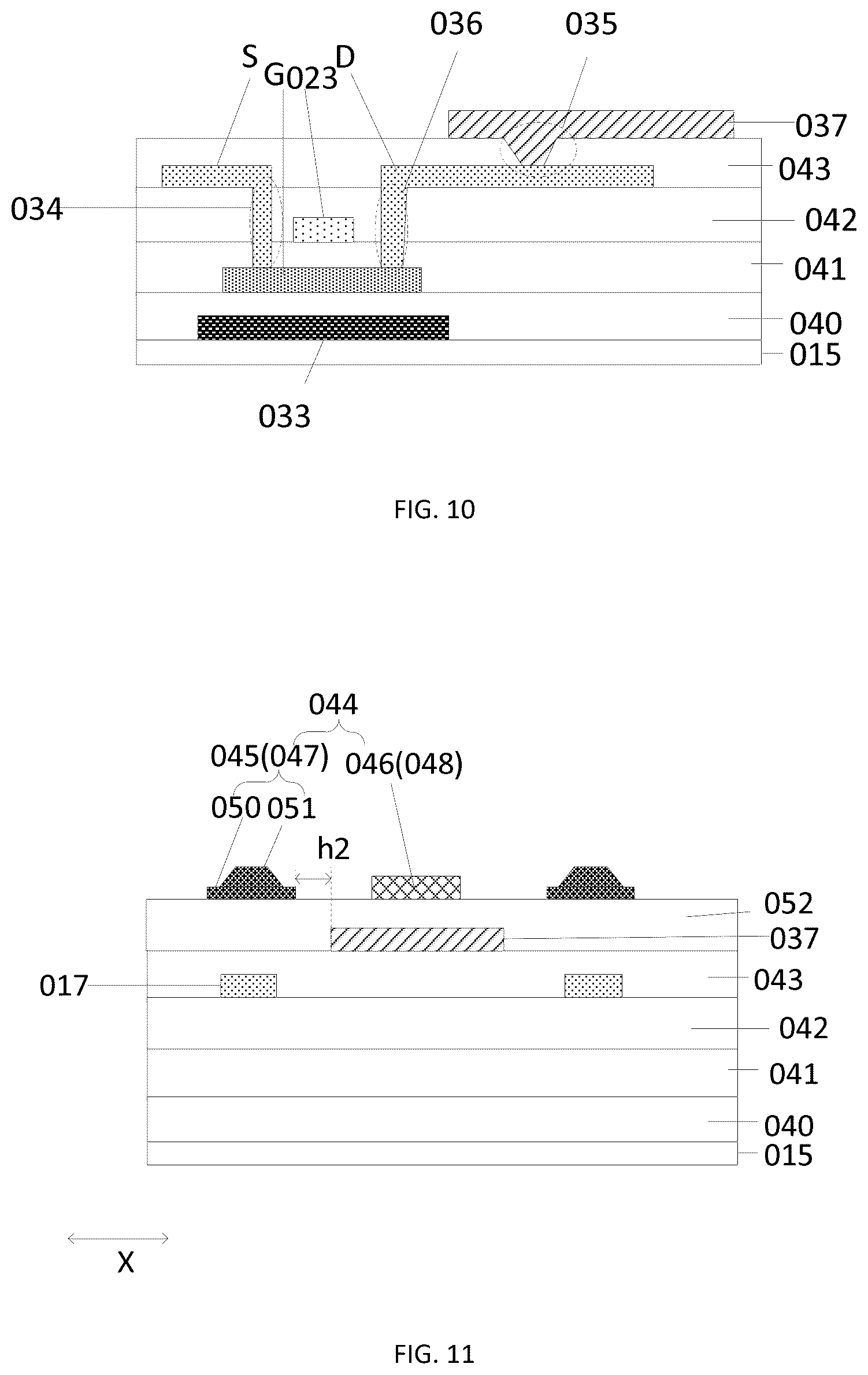 Patent US12622056 Figure 10 – Array substrate, display panel and display device