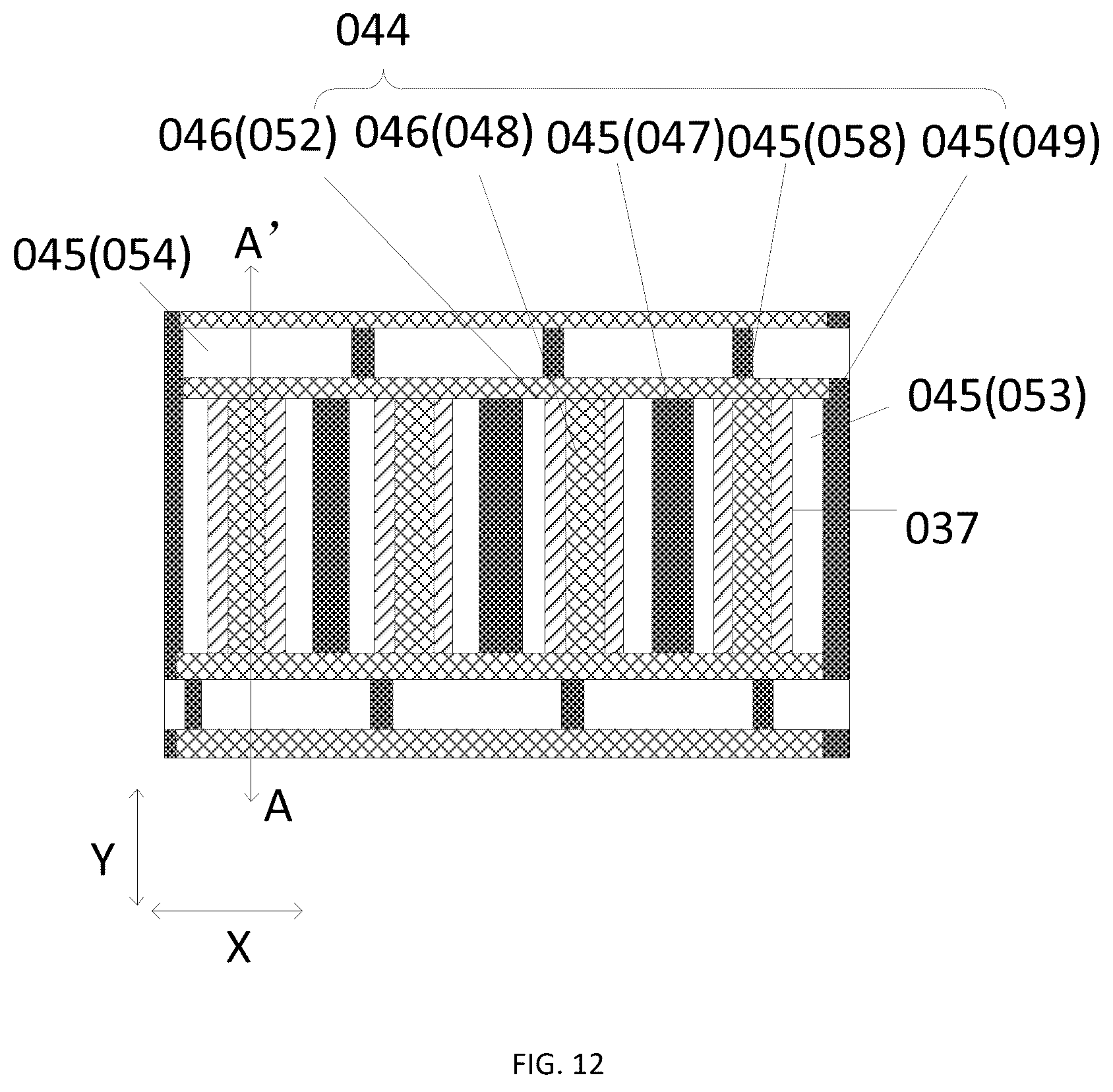 Patent US12622056 Figure 11 – Array substrate, display panel and display device