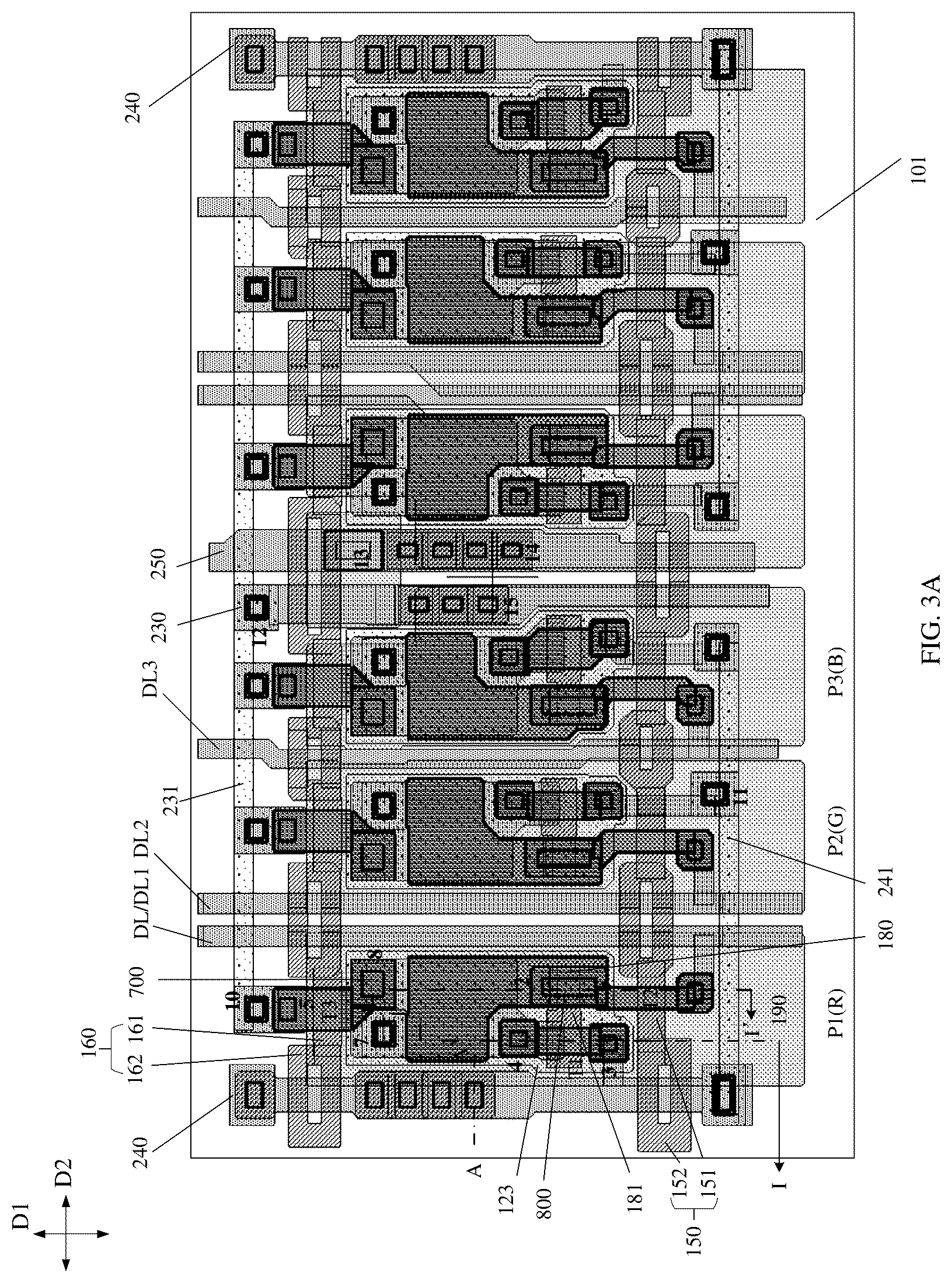 Patent US12622057 Figure 3 – Display substrate and manufacture method thereof, display apparatus