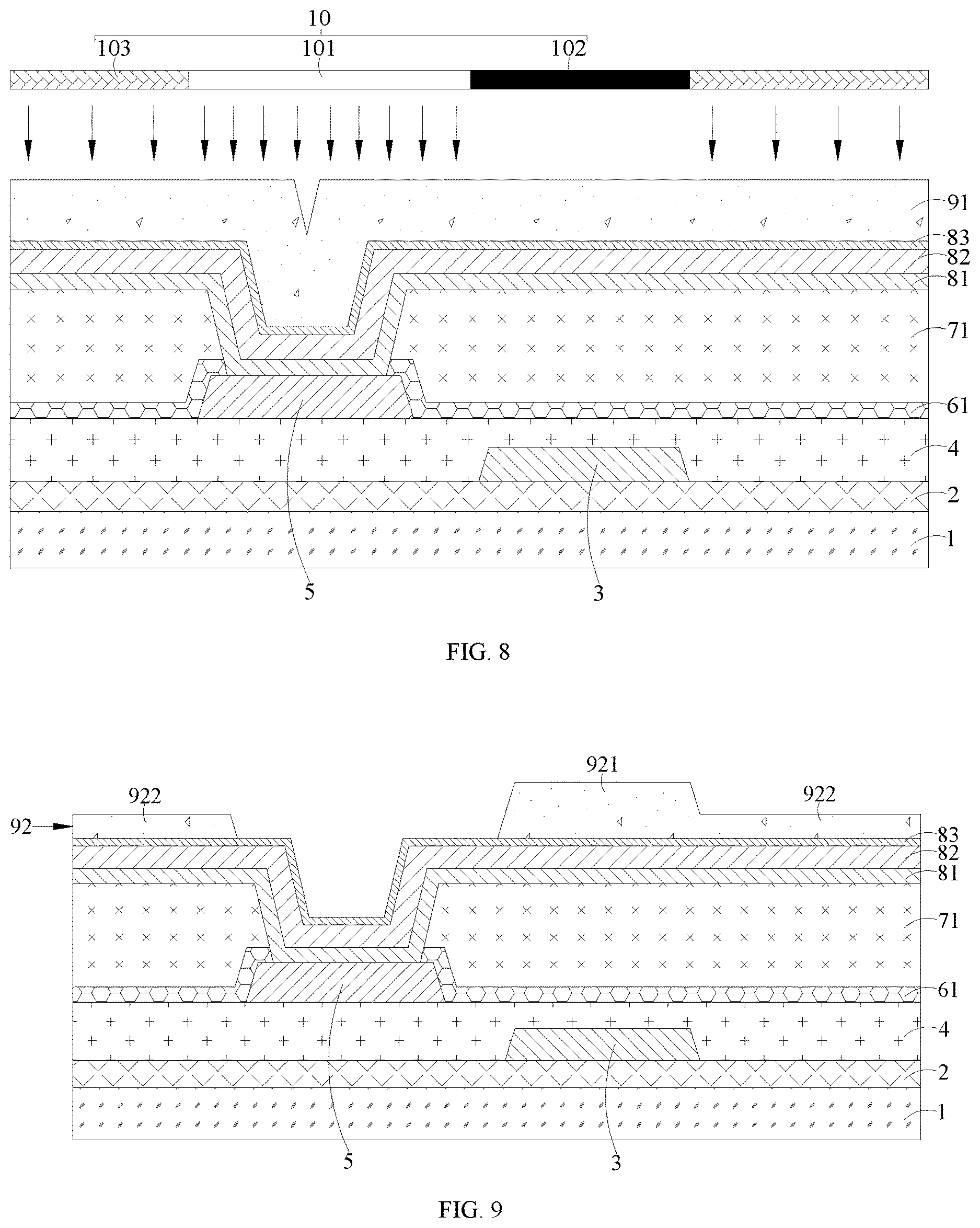 Patent US12622059 Figure 3 – Array substrate and manufacturing method thereof, display panel and manufacturing method therefor, and display device