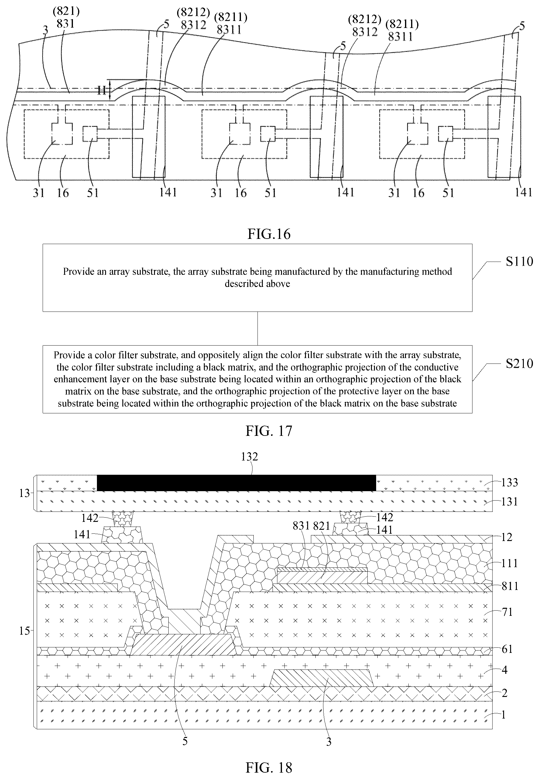 Patent US12622059 Figure 7 – Array substrate and manufacturing method thereof, display panel and manufacturing method therefor, and display device