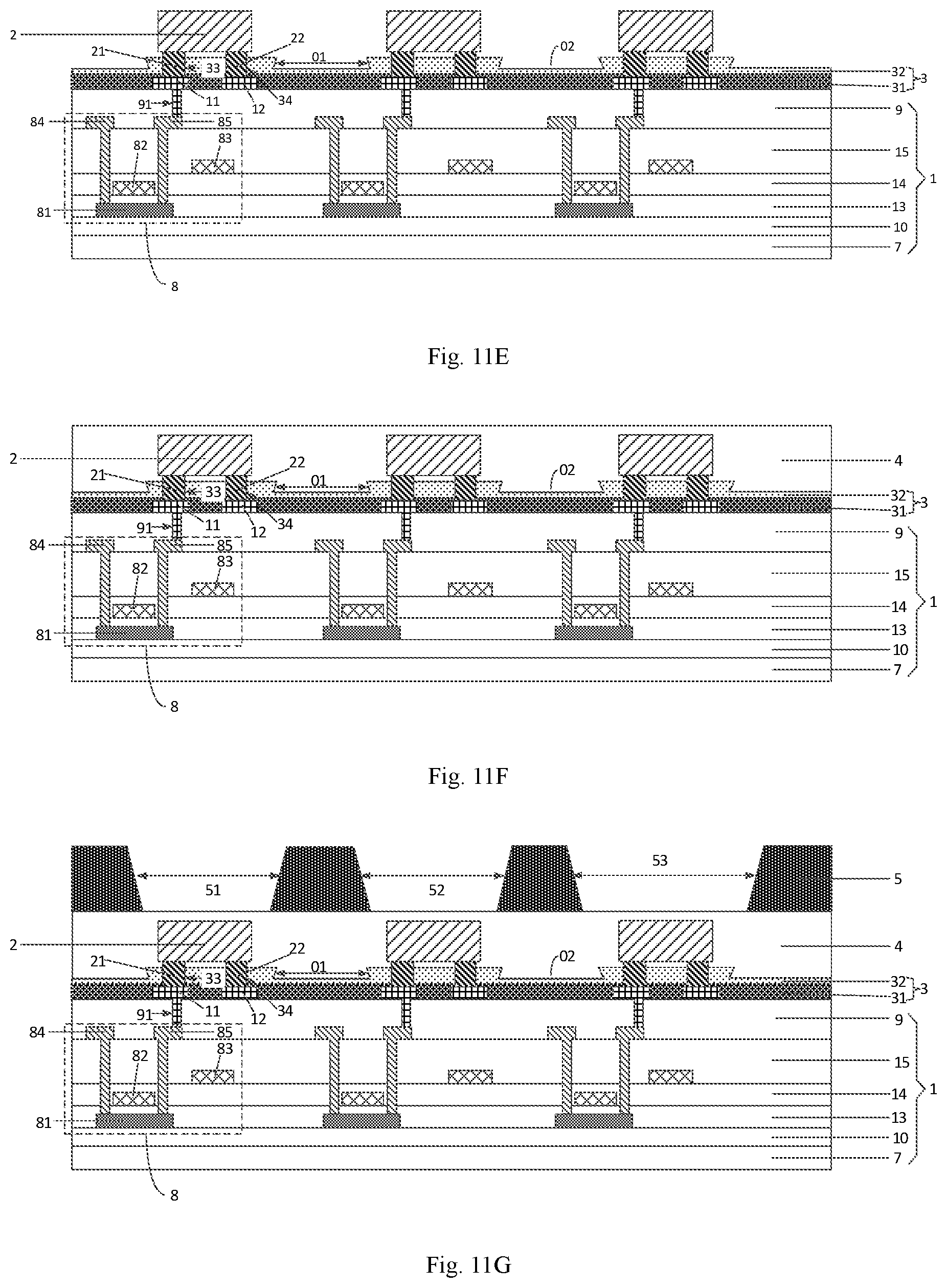 Patent US12622060 Figure 8 – Display substrate, method for preparing display substrate, and display device
