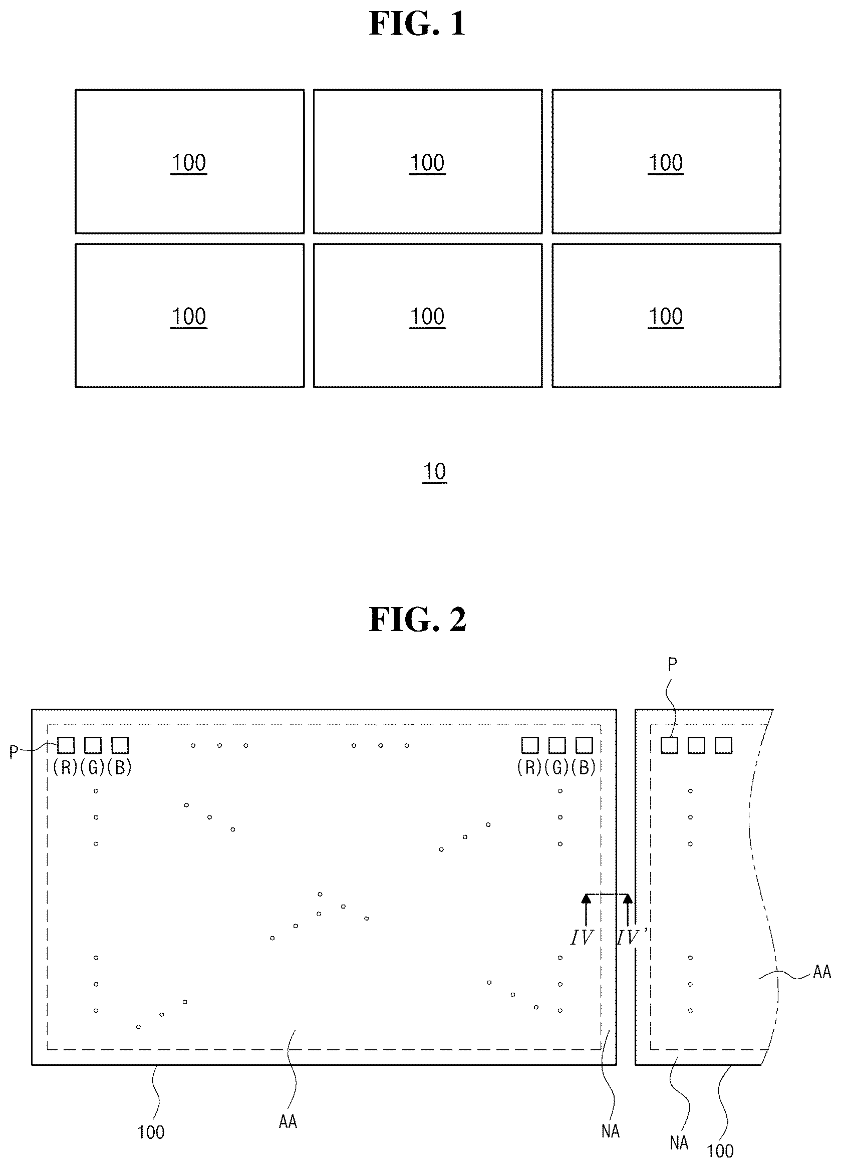 Patent US12622063 Figure 1 – Display device