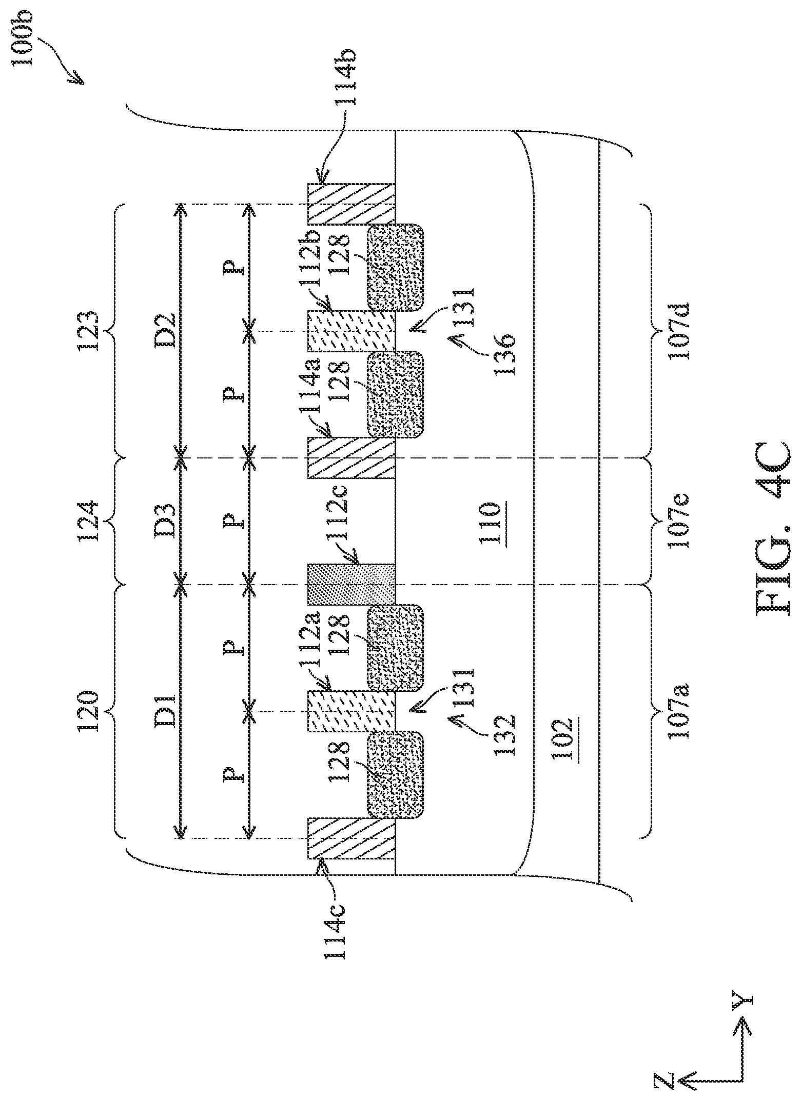 Patent US12622064 Figure 8 – Integrated standard cell structure