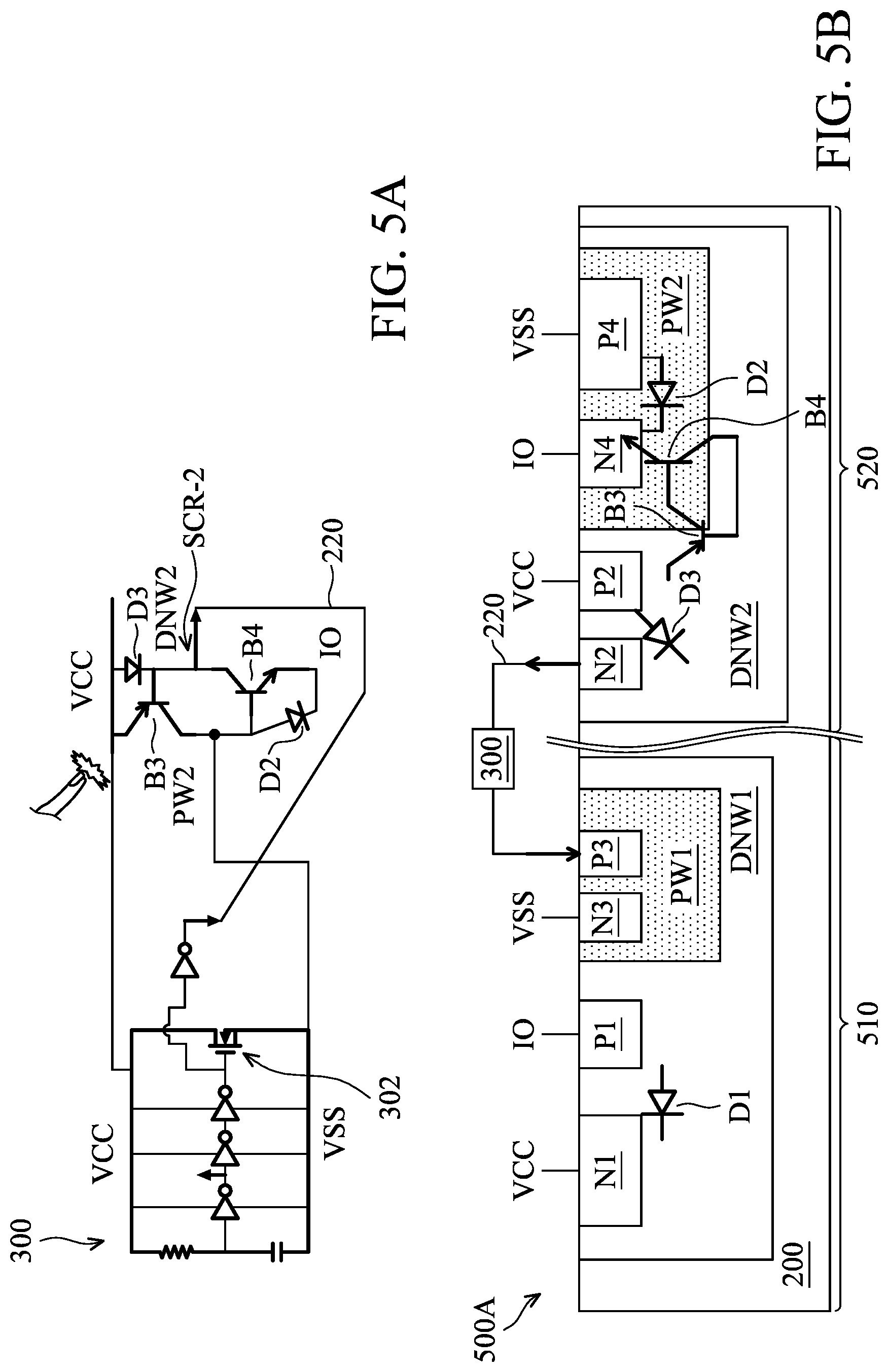 Patent US12622065 Figure 5 – Electrostatic discharge protection device