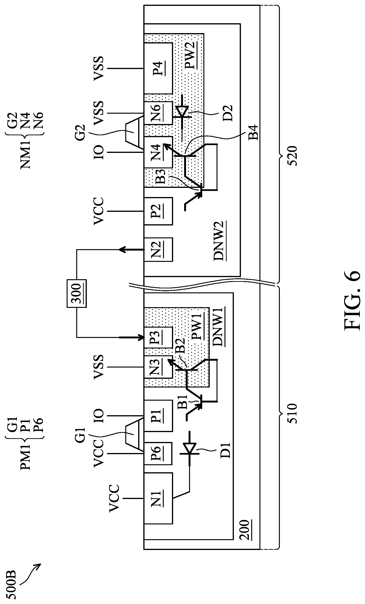 Patent US12622065 Figure 6 – Electrostatic discharge protection device