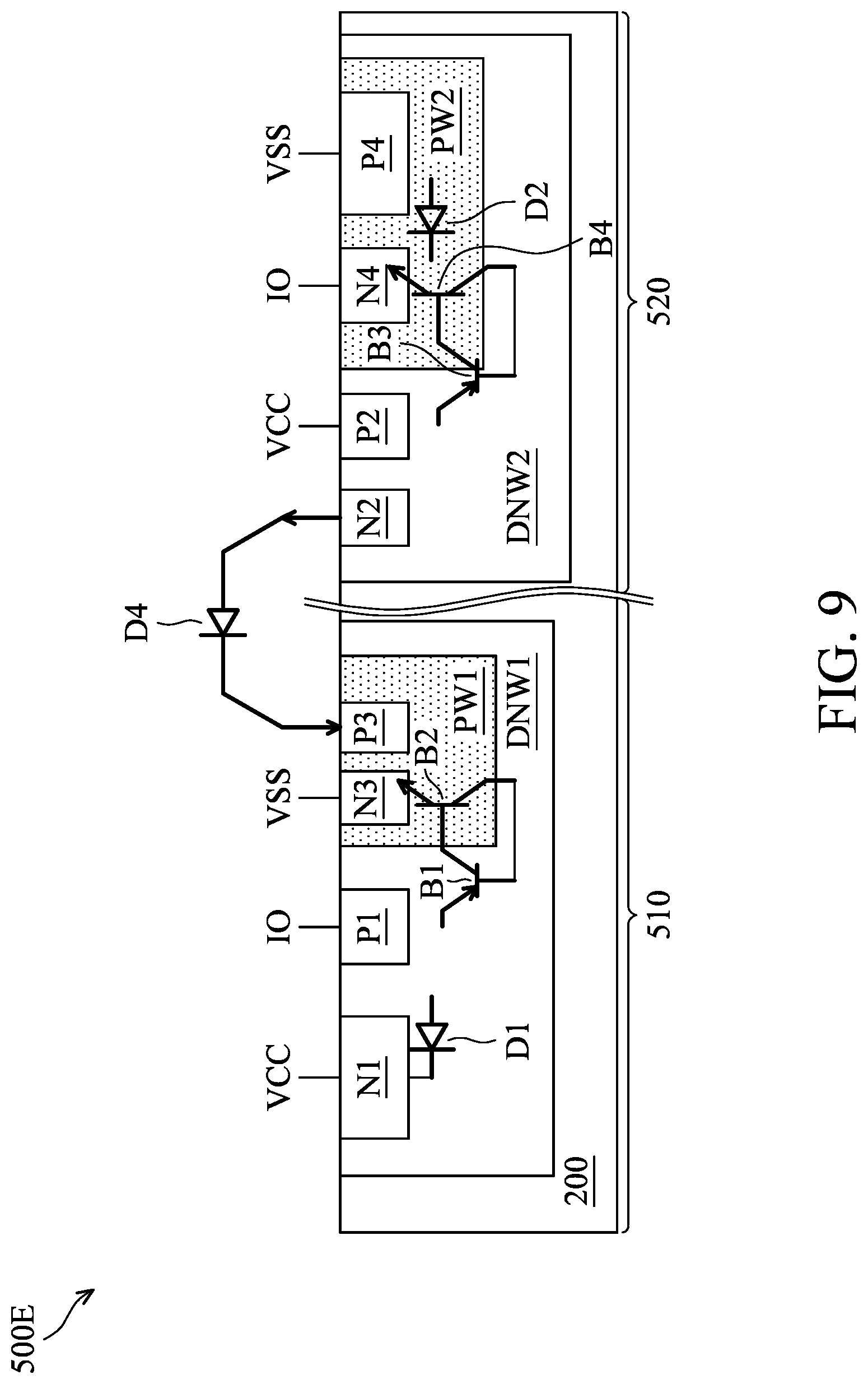 Patent US12622065 Figure 9 – Electrostatic discharge protection device