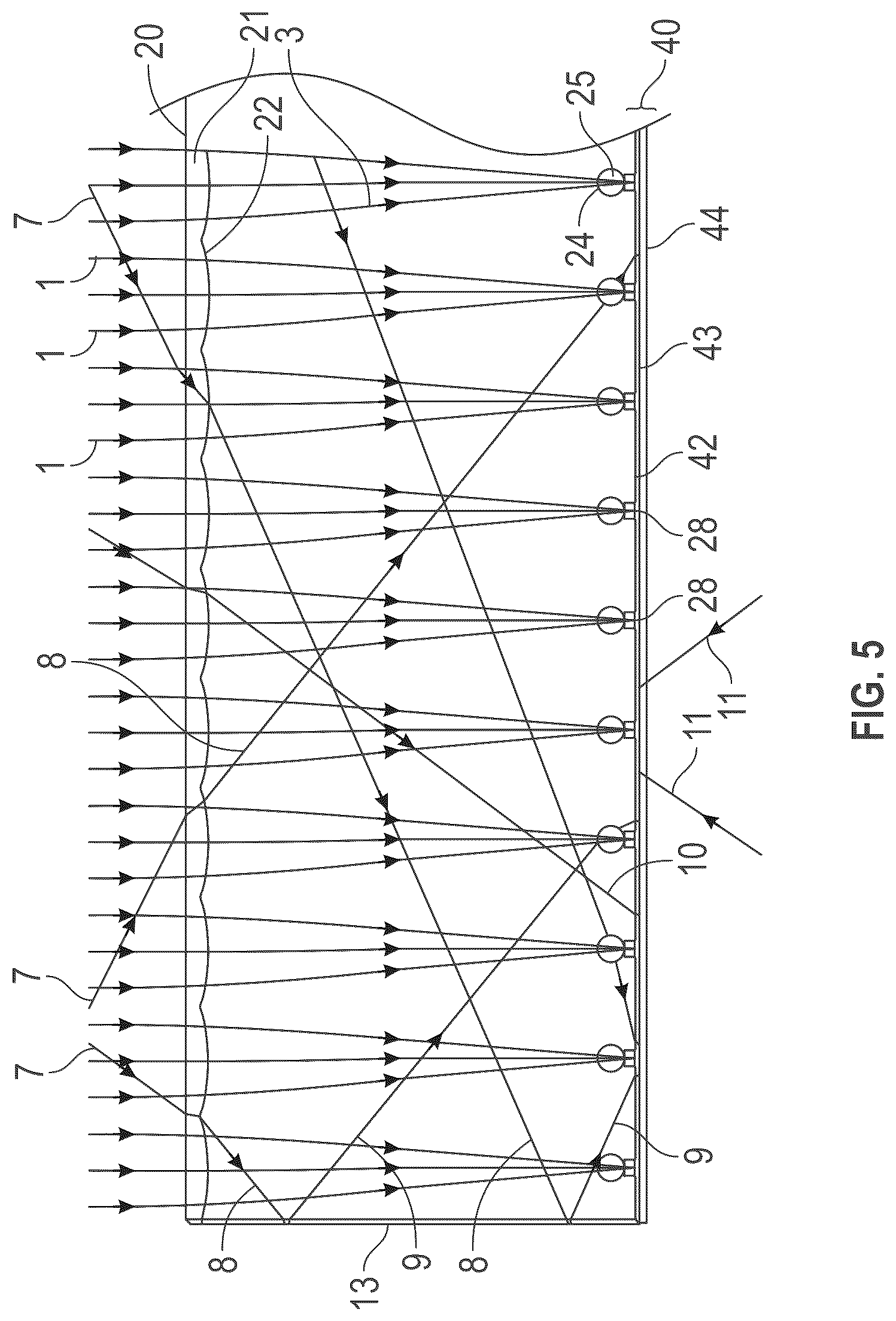 Patent US12622071 Figure 5 – Bifacial PV module hybridized with III-V PV cells